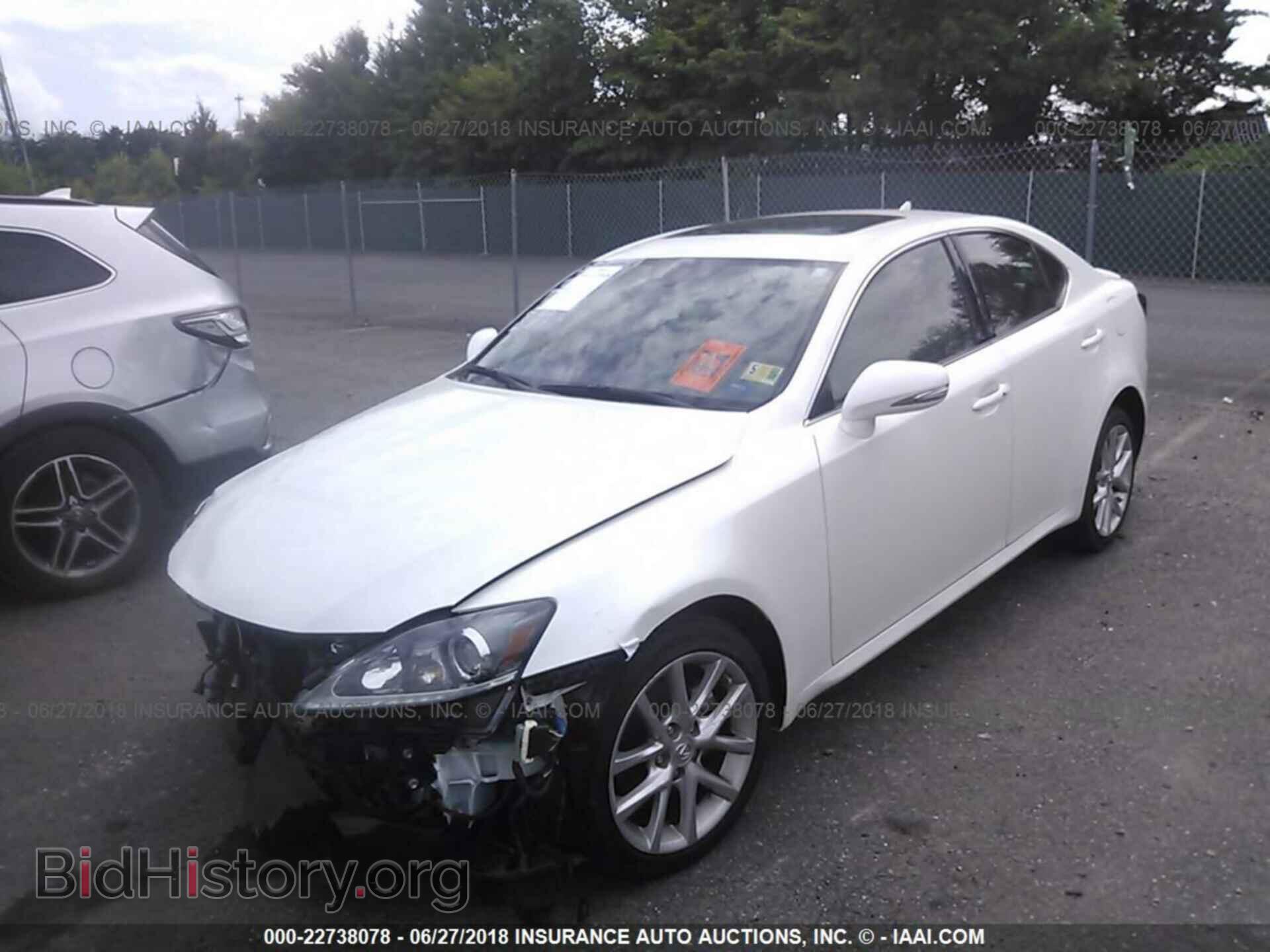 2012 Lexus Is - VIN: JTHCF5C24C5059824 - Фото 2