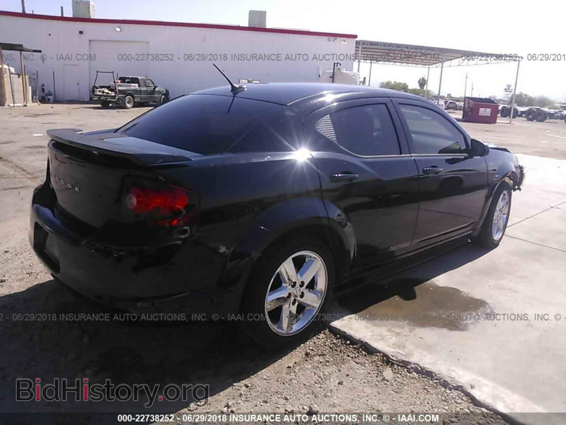 2012 Dodge Avenger - VIN: 1C3CDZAB6CN185625 - Фото 4