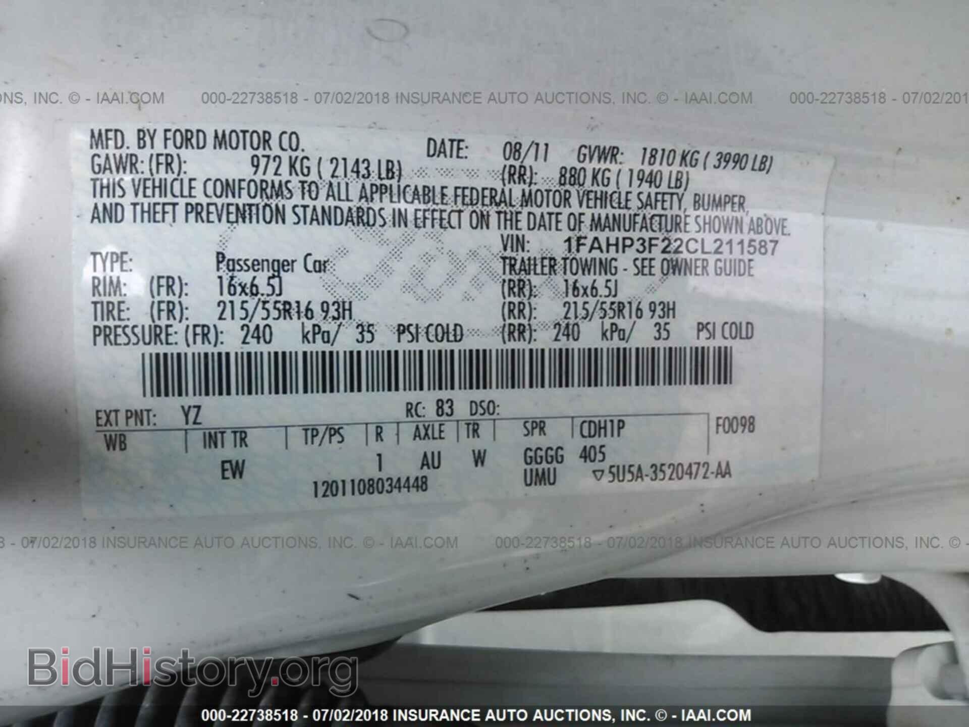 2012 Ford Focus - VIN: 1FAHP3F22CL211587 - Photo 9