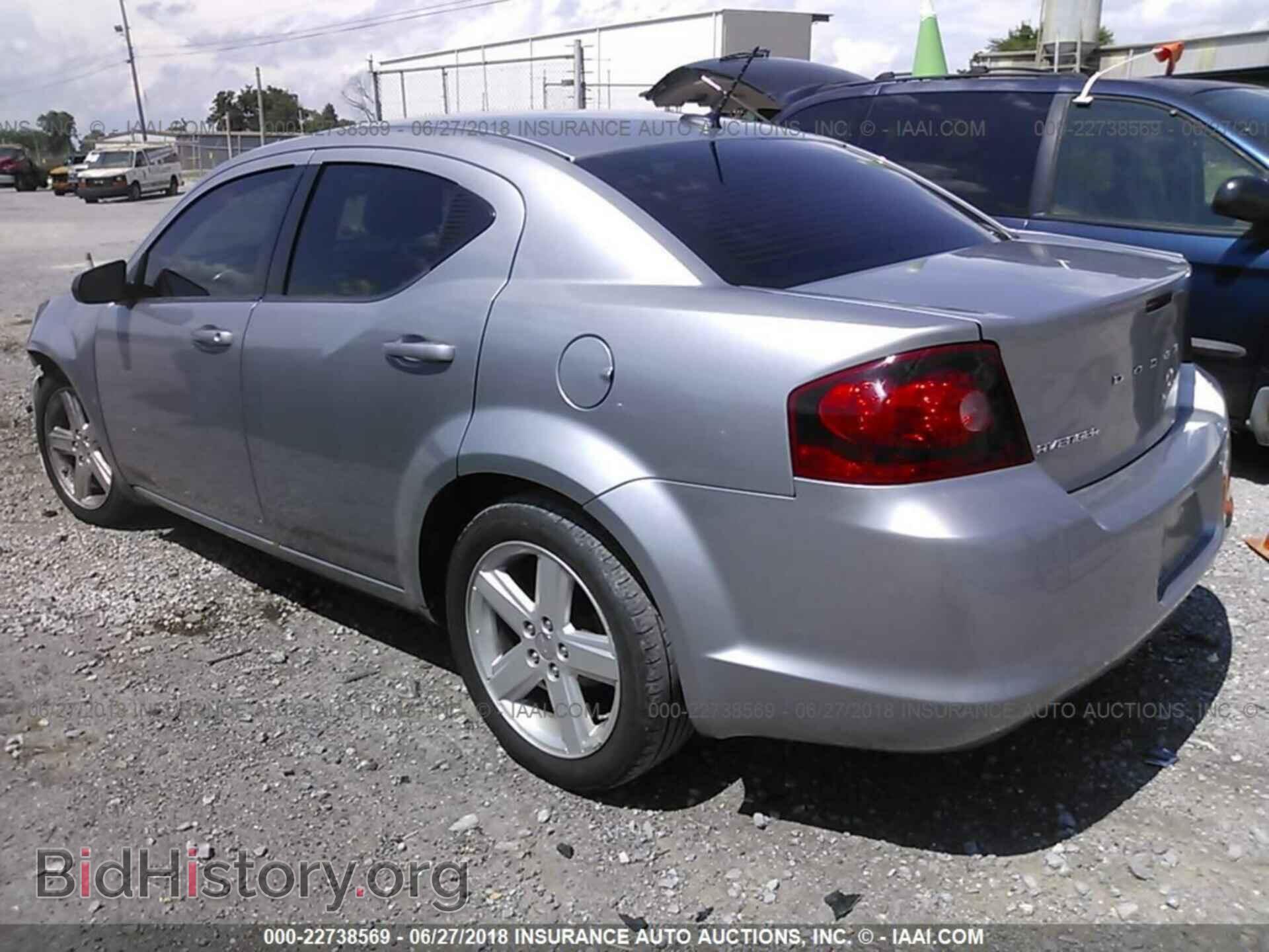 2013 Dodge Avenger - VIN: 1C3CDZAB6DN665424 - Фото 3