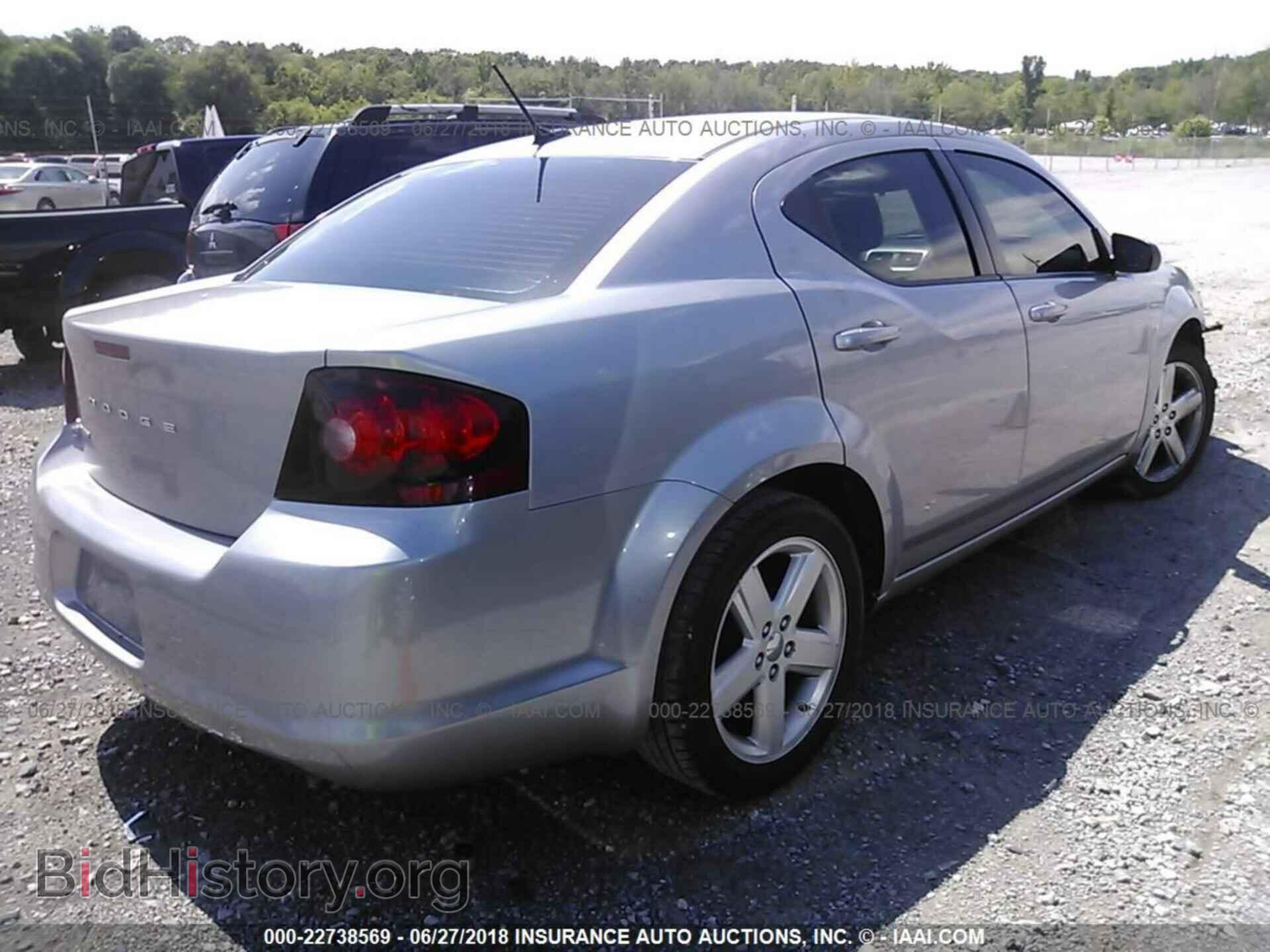 2013 Dodge Avenger - VIN: 1C3CDZAB6DN665424 - Фото 4