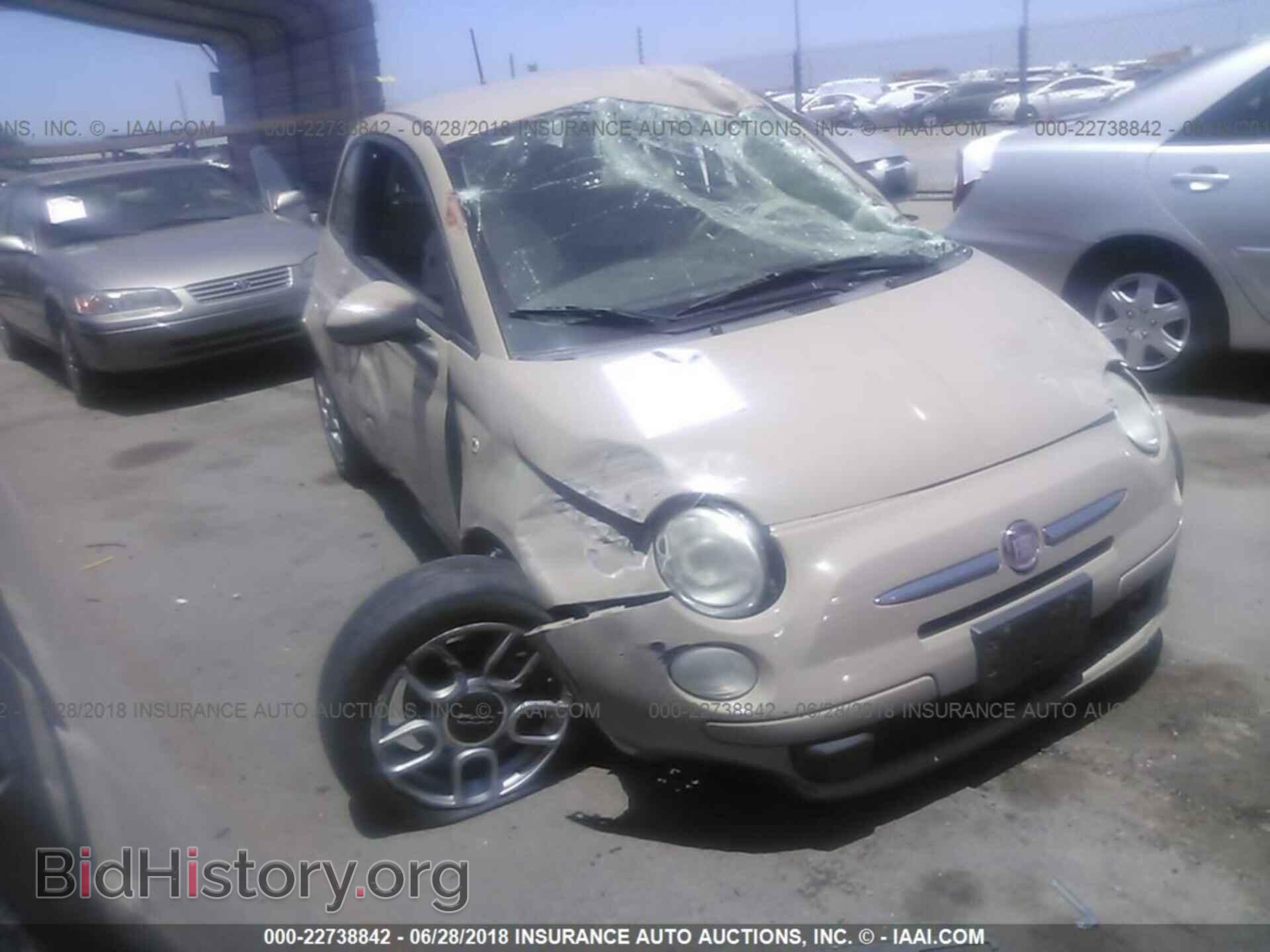 Фотография 3C3CFFAR0CT112885 - Fiat 500 2012