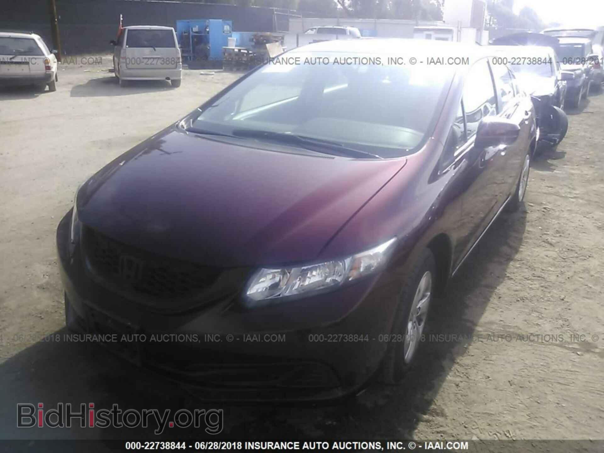 2014 Honda Civic - VIN: 19XFB2F56EE213536 - Photo 2