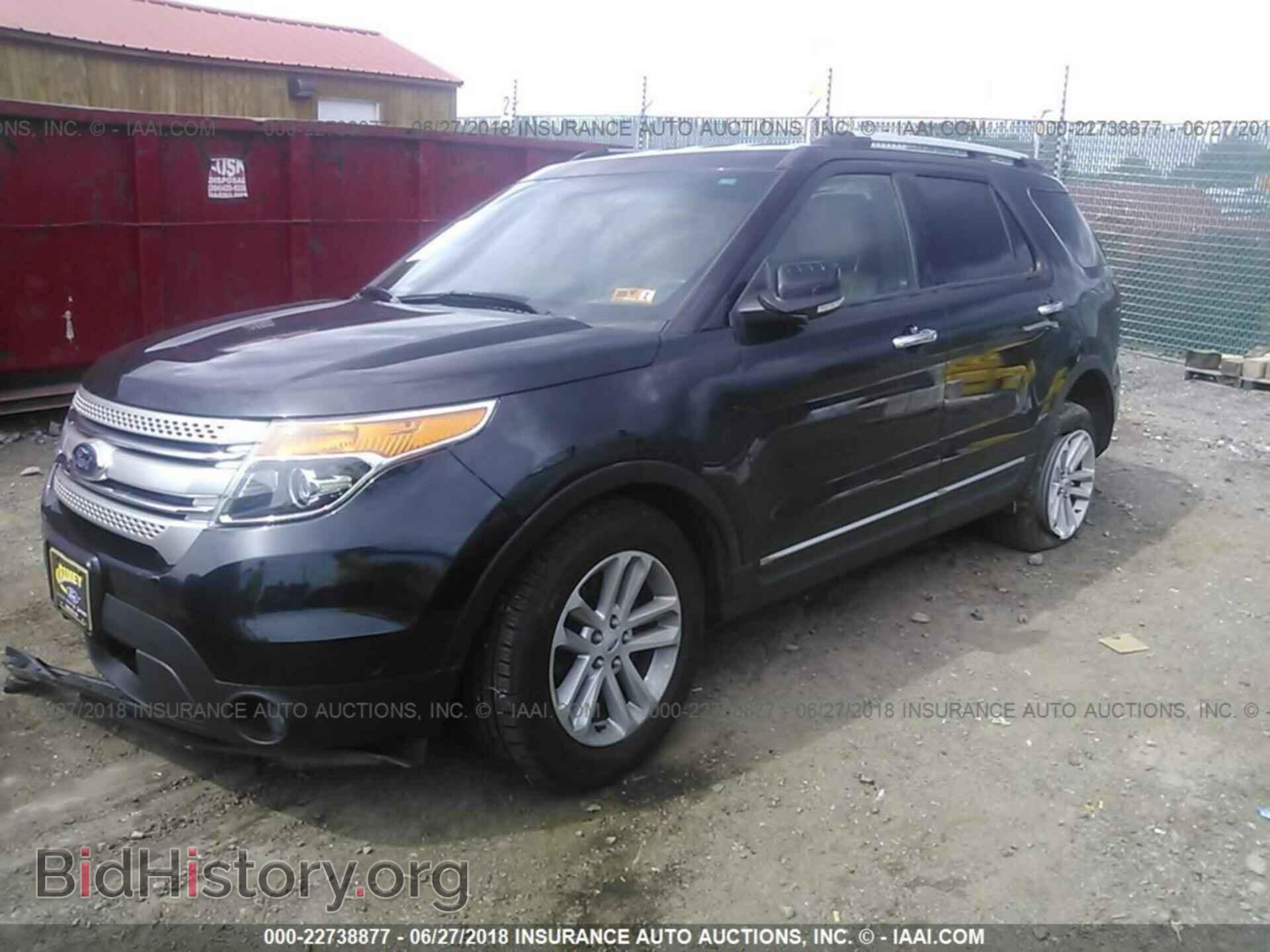 2014 Ford Explorer - VIN: 1FM5K8D82EGA98635 - Фото 2