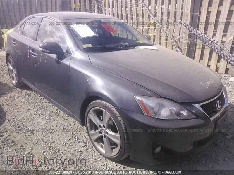 2011 Lexus IS (VIN JTHBF5C26B5150104) — фото 1 из 10, IAAI, повреждение: задняя часть