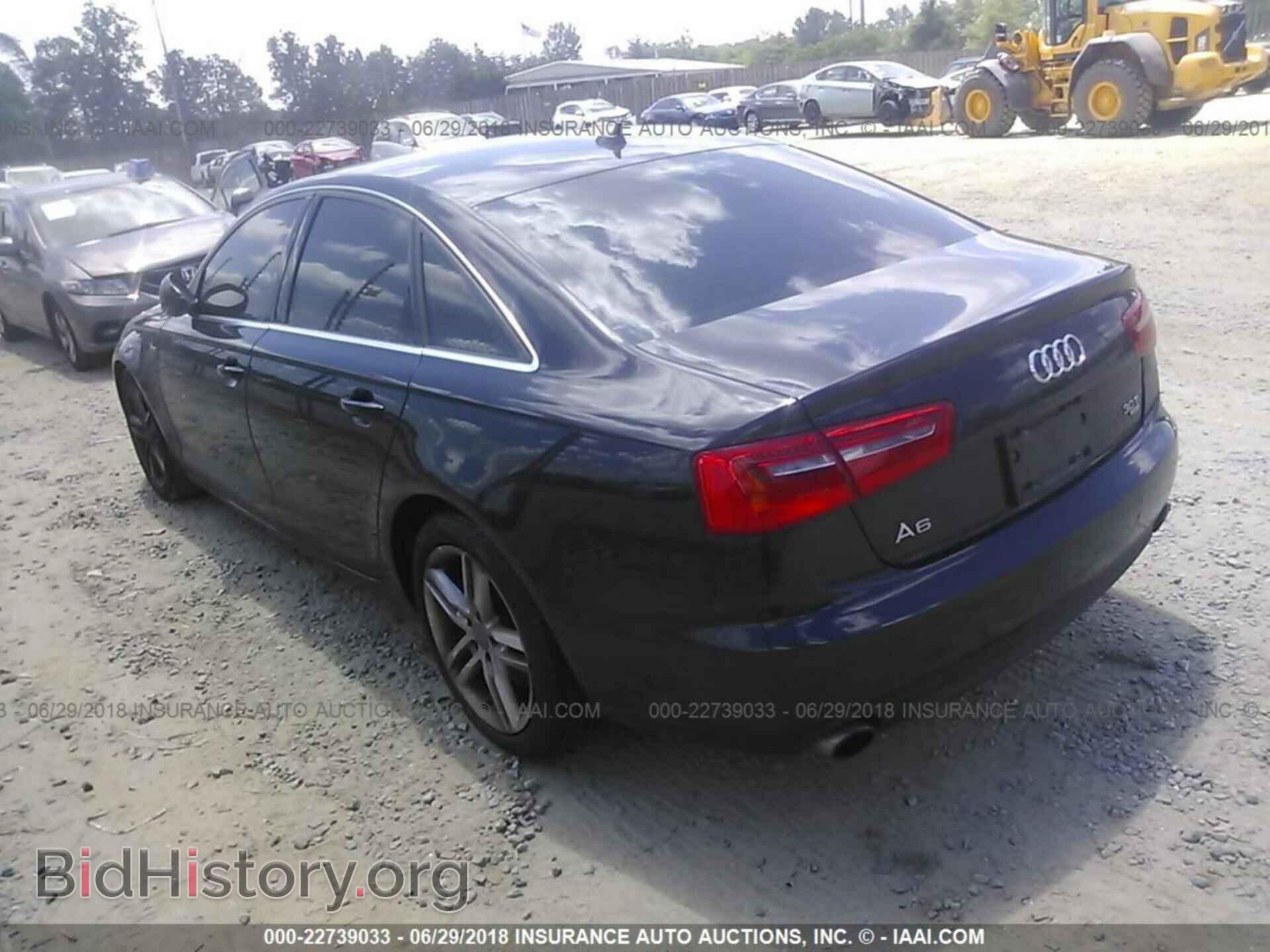 2012 Audi A6 - VIN: WAUBGAFC0CN006848 - Photo 3