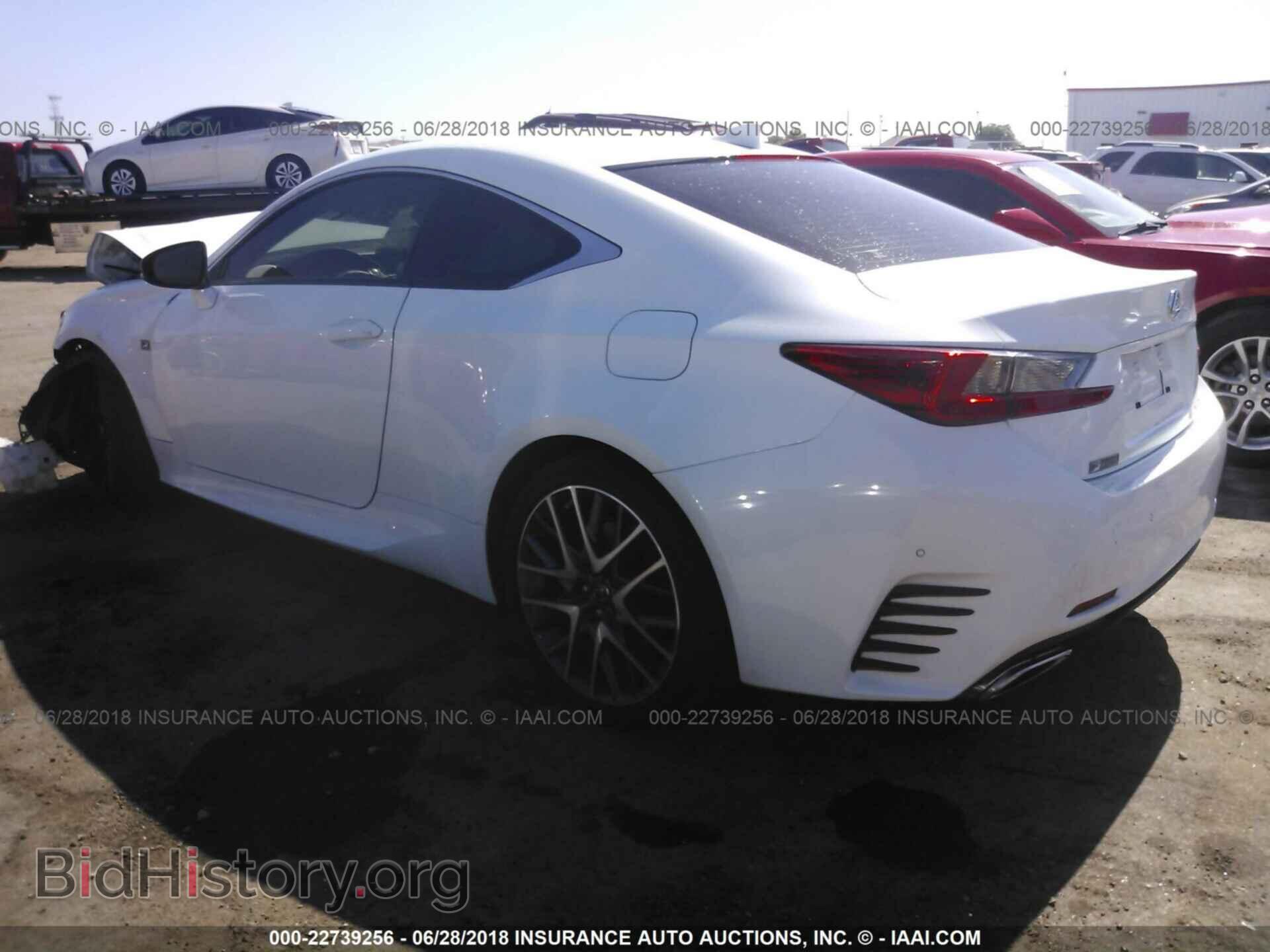 2016 Lexus Rc - VIN: JTHHA5BC4G5000728 - Фото 3