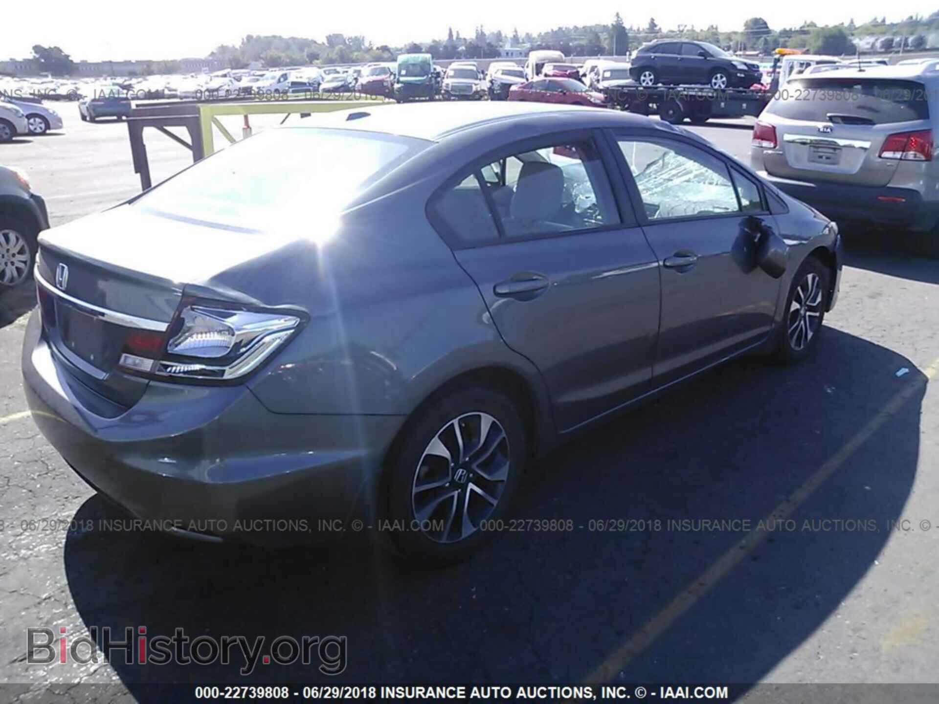 2013 HONDA CIVIC - VIN: 19XFB2F99DE281430 - Фото 4
