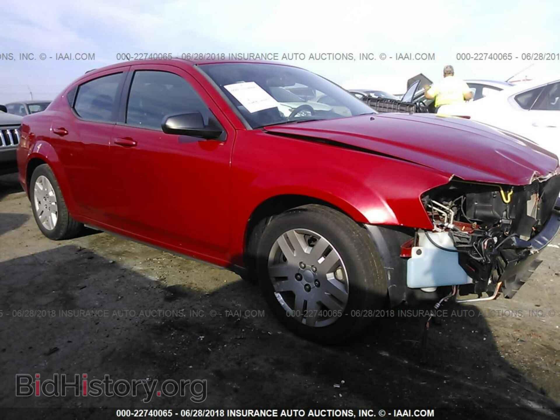 Фотография 1C3CDZAB4EN160385 - Dodge Avenger 2014