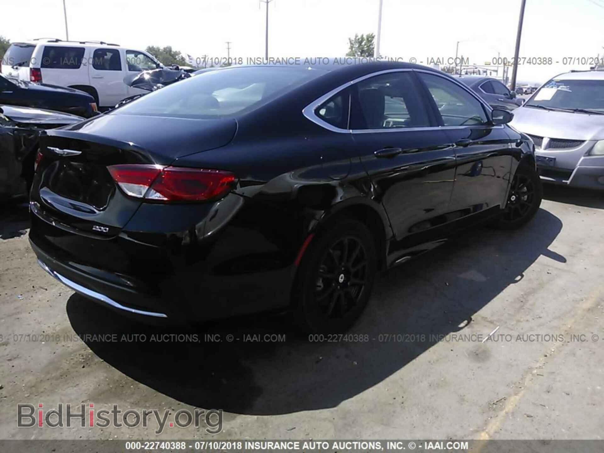2015 Chrysler 200 - VIN: 1C3CCCAB7FN695129 - Фото 4