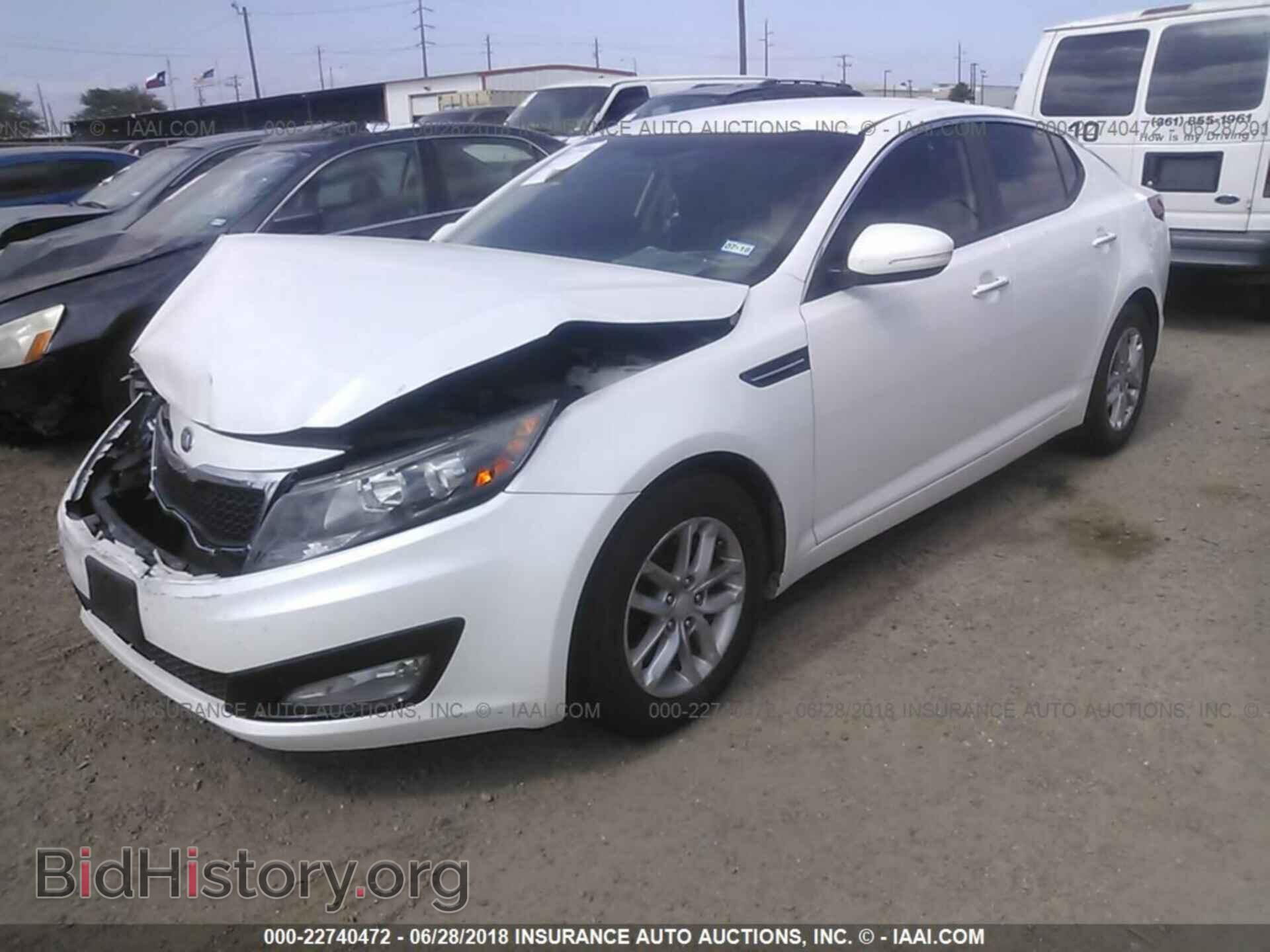 2013 Kia Optima - VIN: KNAGM4A73D5376641 - Photo 2