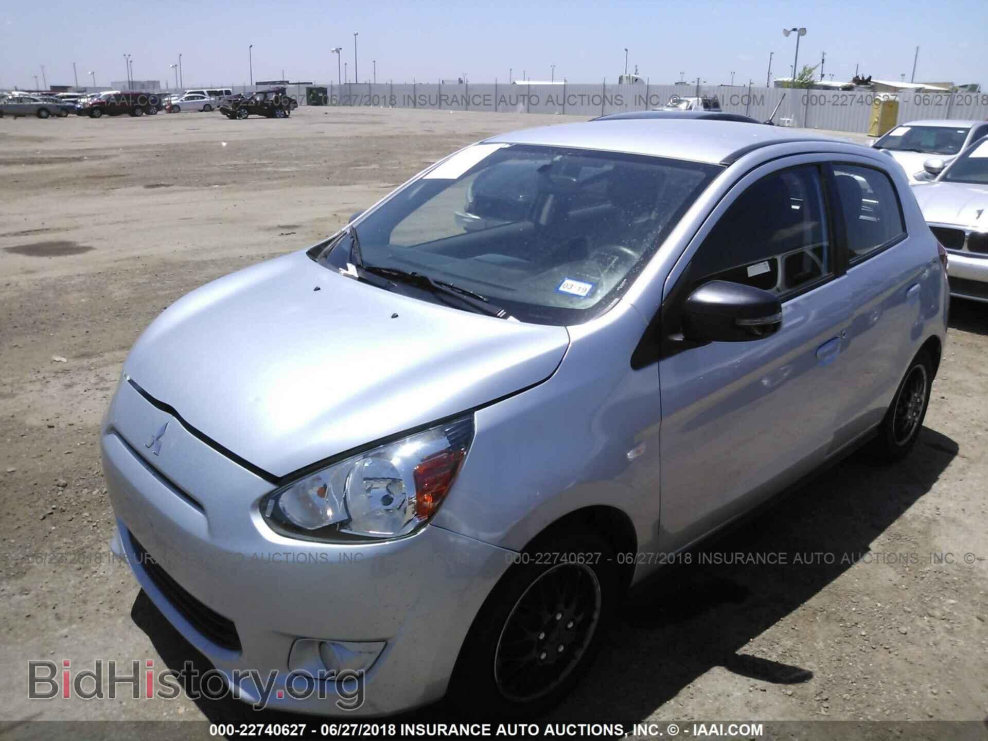 2015 Mitsubishi Mirage - VIN: ML32A3HJ0FH003904 - Фото 2