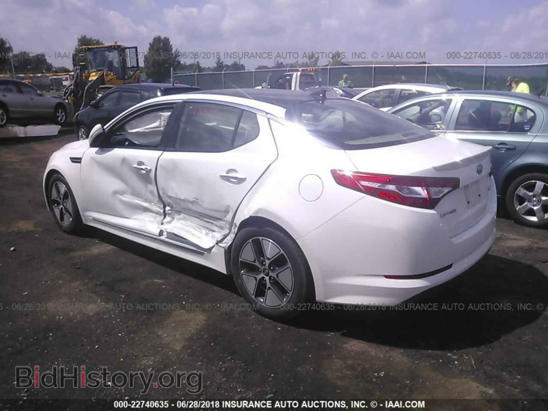 2012 Kia Optima - VIN: KNAGM4AD3C5017830 - Фото 3