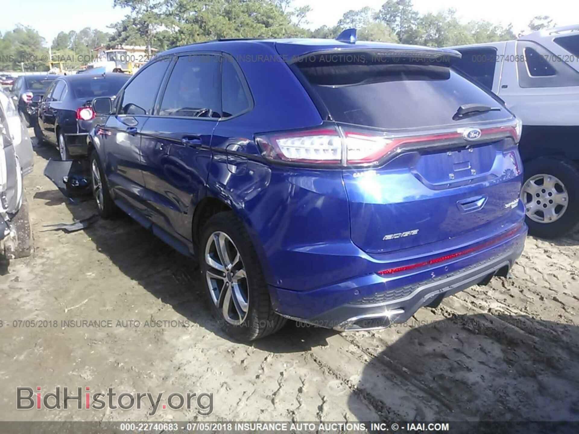 2015 Ford Edge - VIN: 2FMTK4AP5FBB64440 - Фото 3
