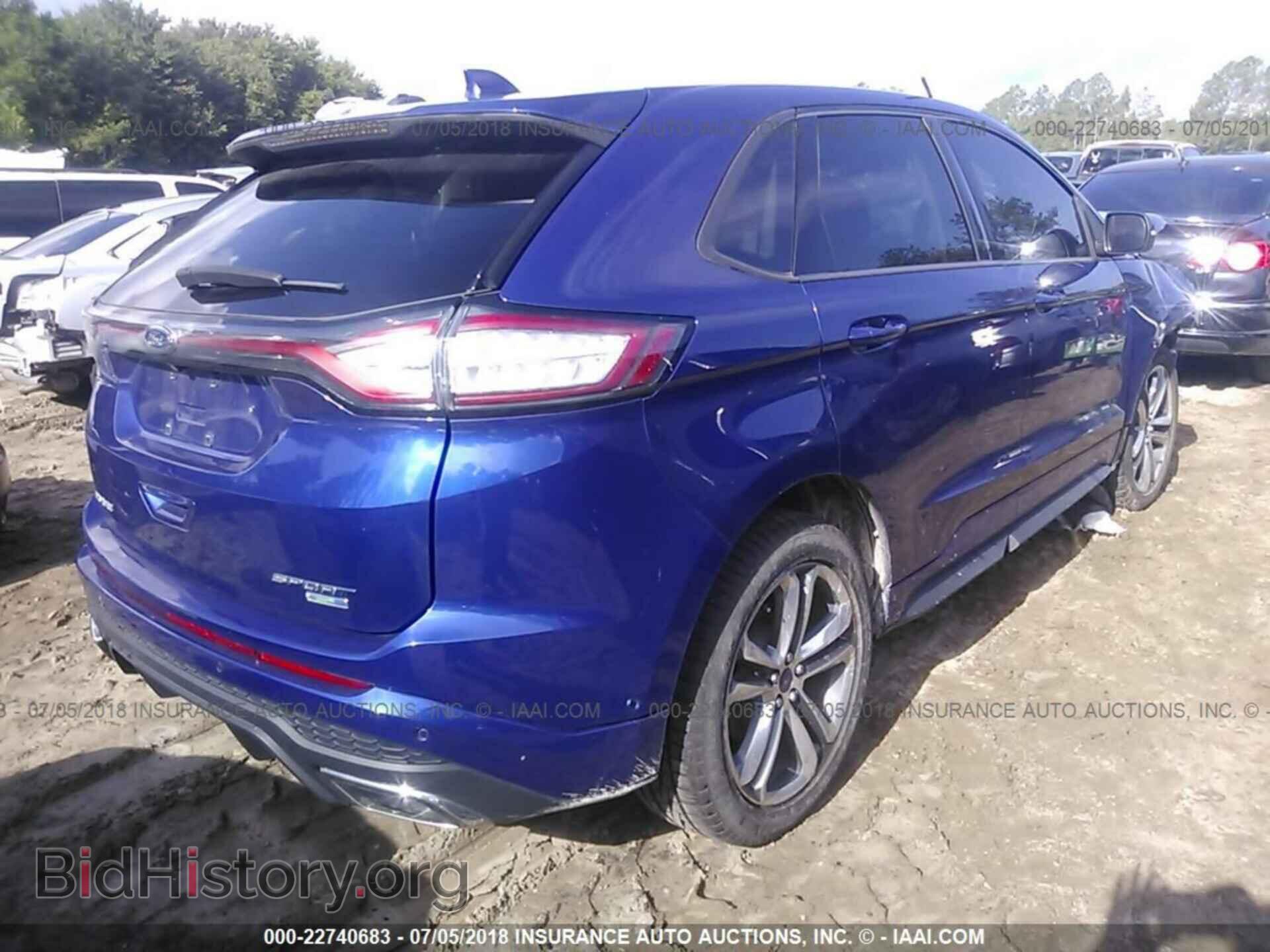 2015 Ford Edge - VIN: 2FMTK4AP5FBB64440 - Фото 4