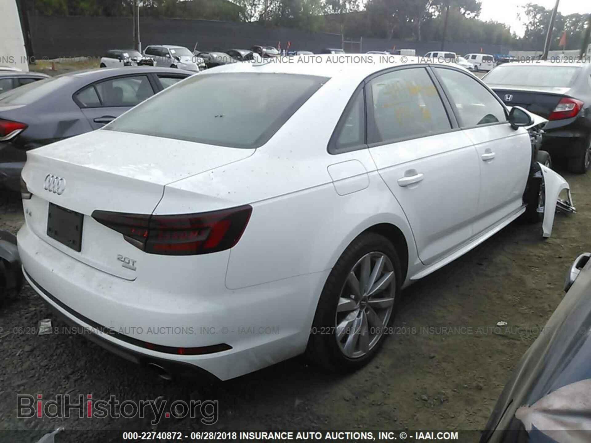 2018 Audi A4 - VIN: WAUKMAF47JA008103 - Фото 4