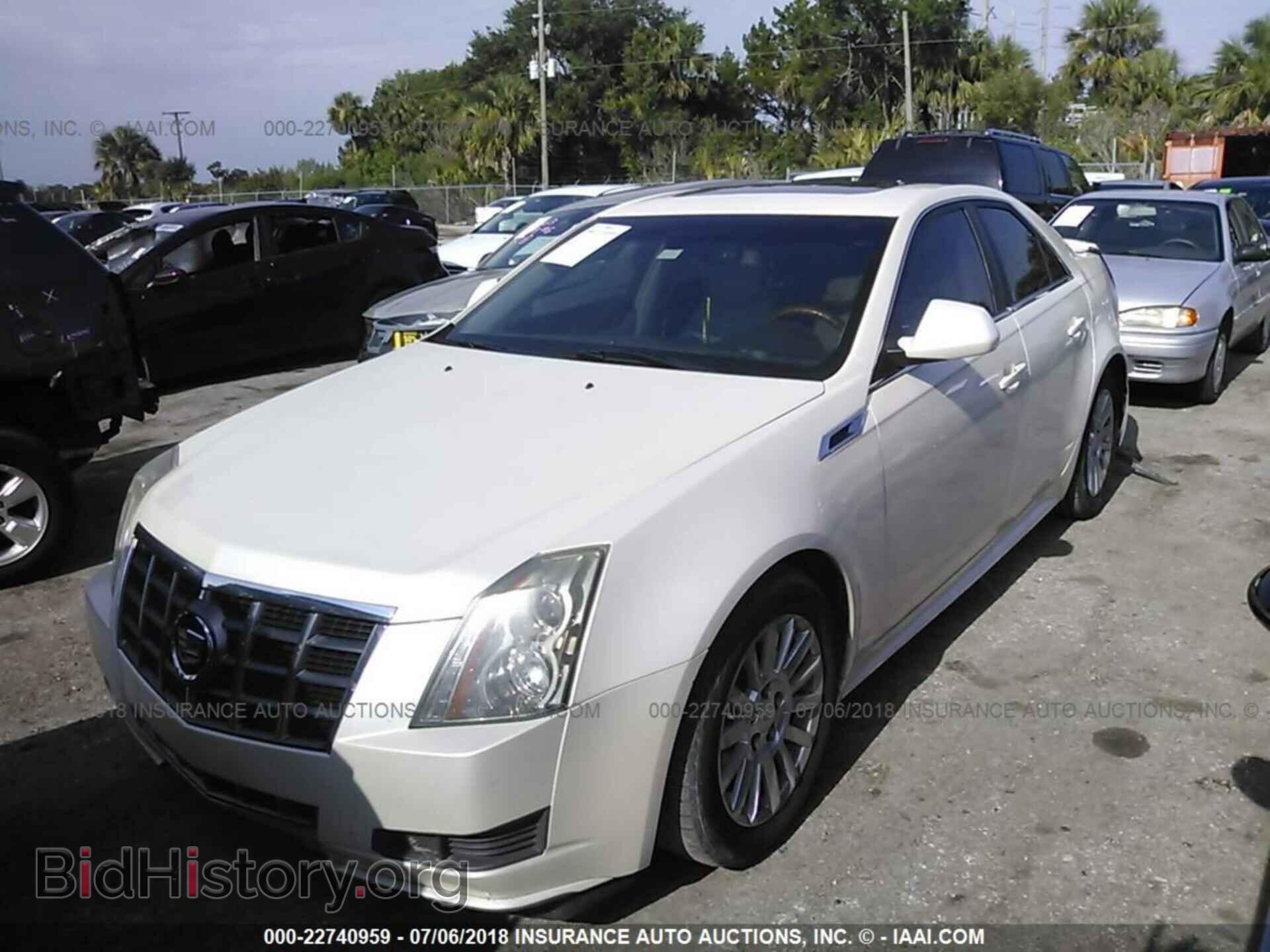 2012 Cadillac Cts - VIN: 1G6DE5E59C0100917 - Фото 2