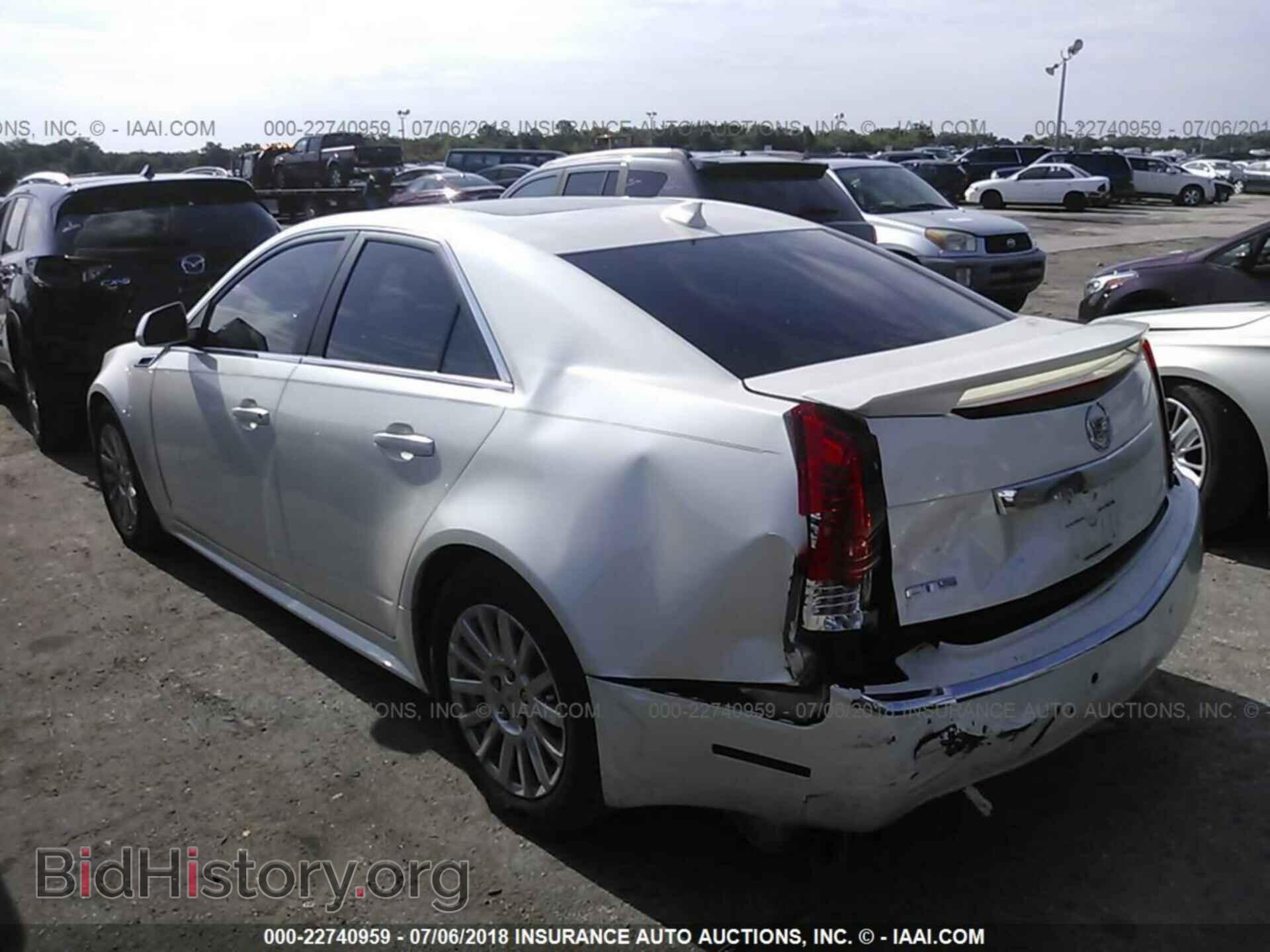 2012 Cadillac Cts - VIN: 1G6DE5E59C0100917 - Фото 3