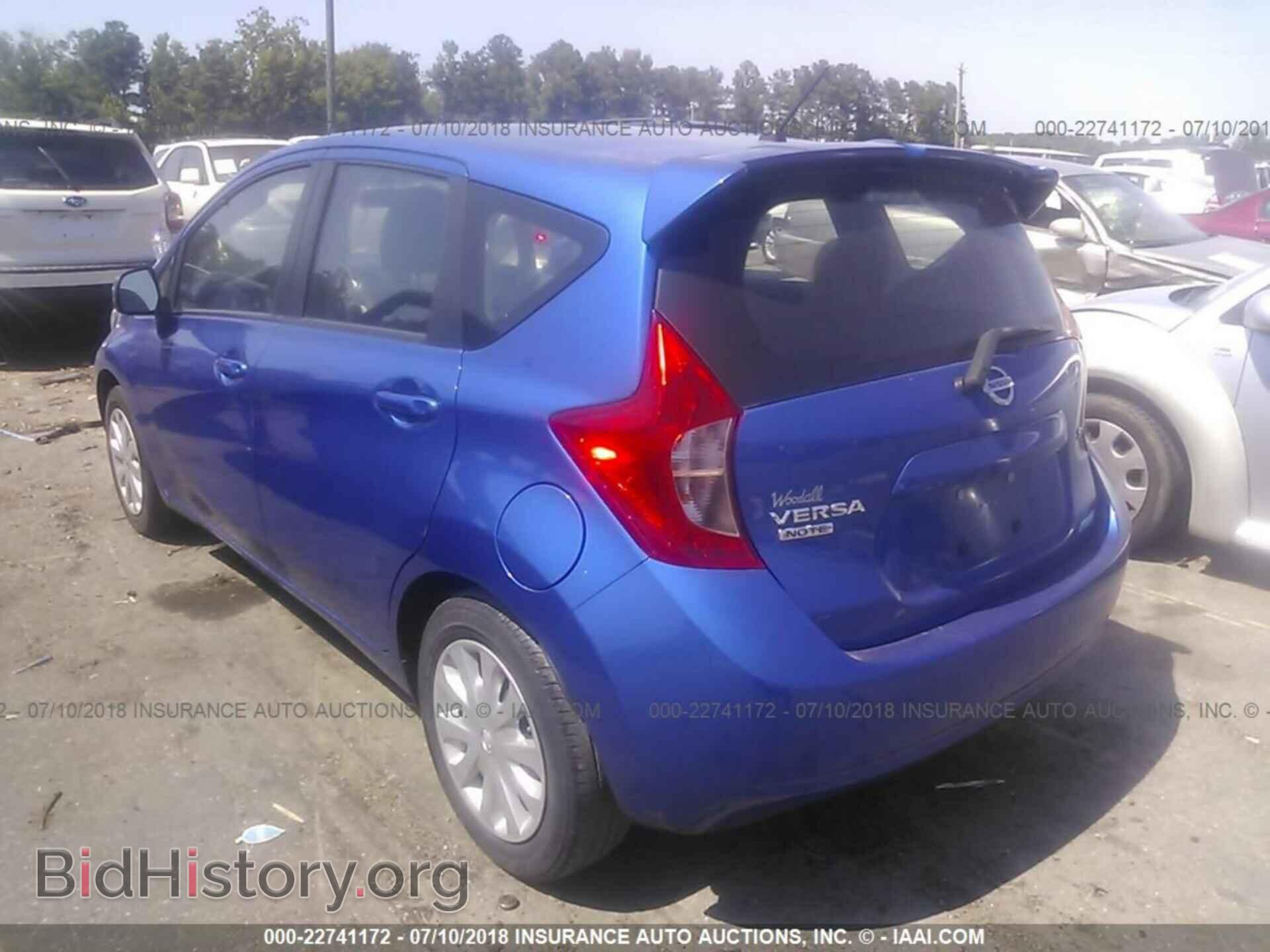 2014 Nissan Versa note - VIN: 3N1CE2CPXEL362790 - Фото 3