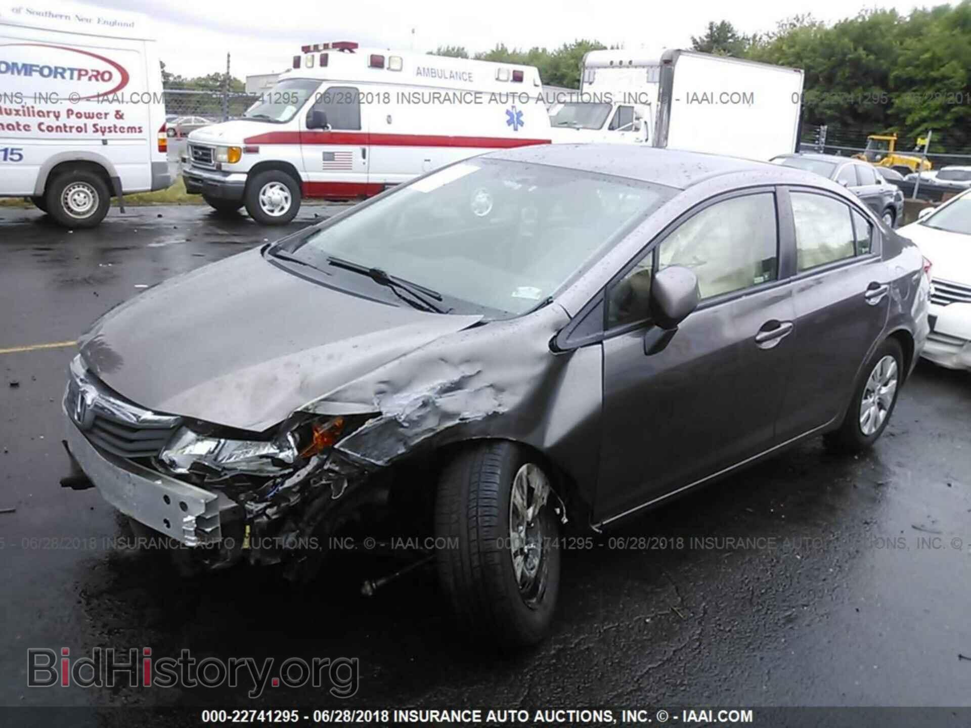 2012 Honda Civic - VIN: JHMFB2F54CS001503 - Photo 2