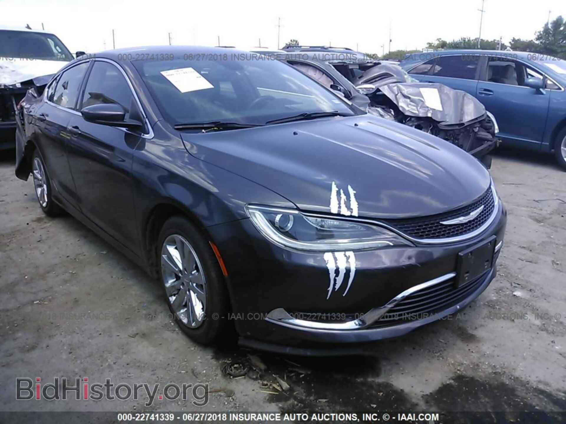 Фотография 1C3CCCABXFN732965 - Chrysler 200 2015