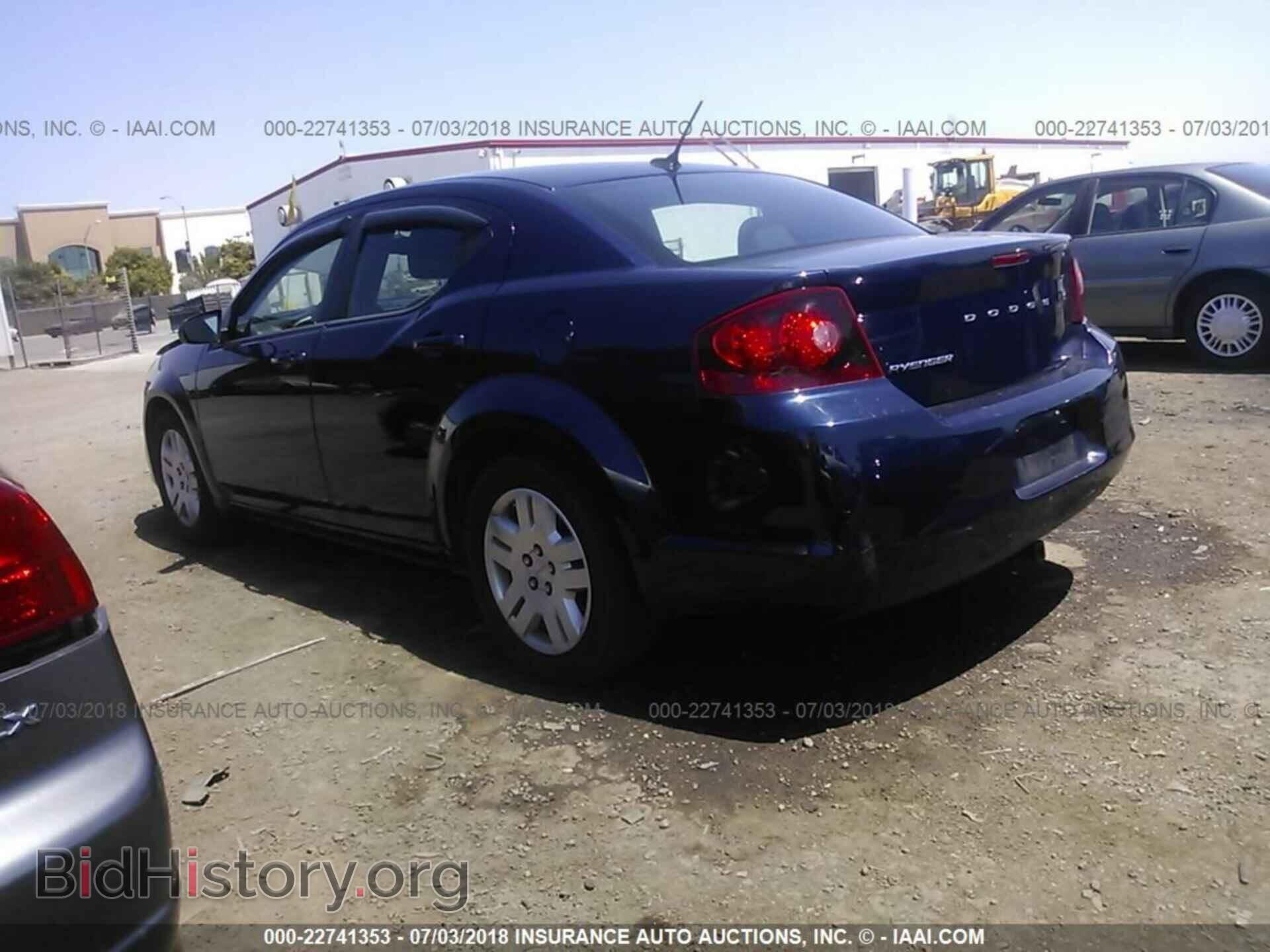 2013 Dodge Avenger - VIN: 1C3CDZAB2DN754469 - Фото 3