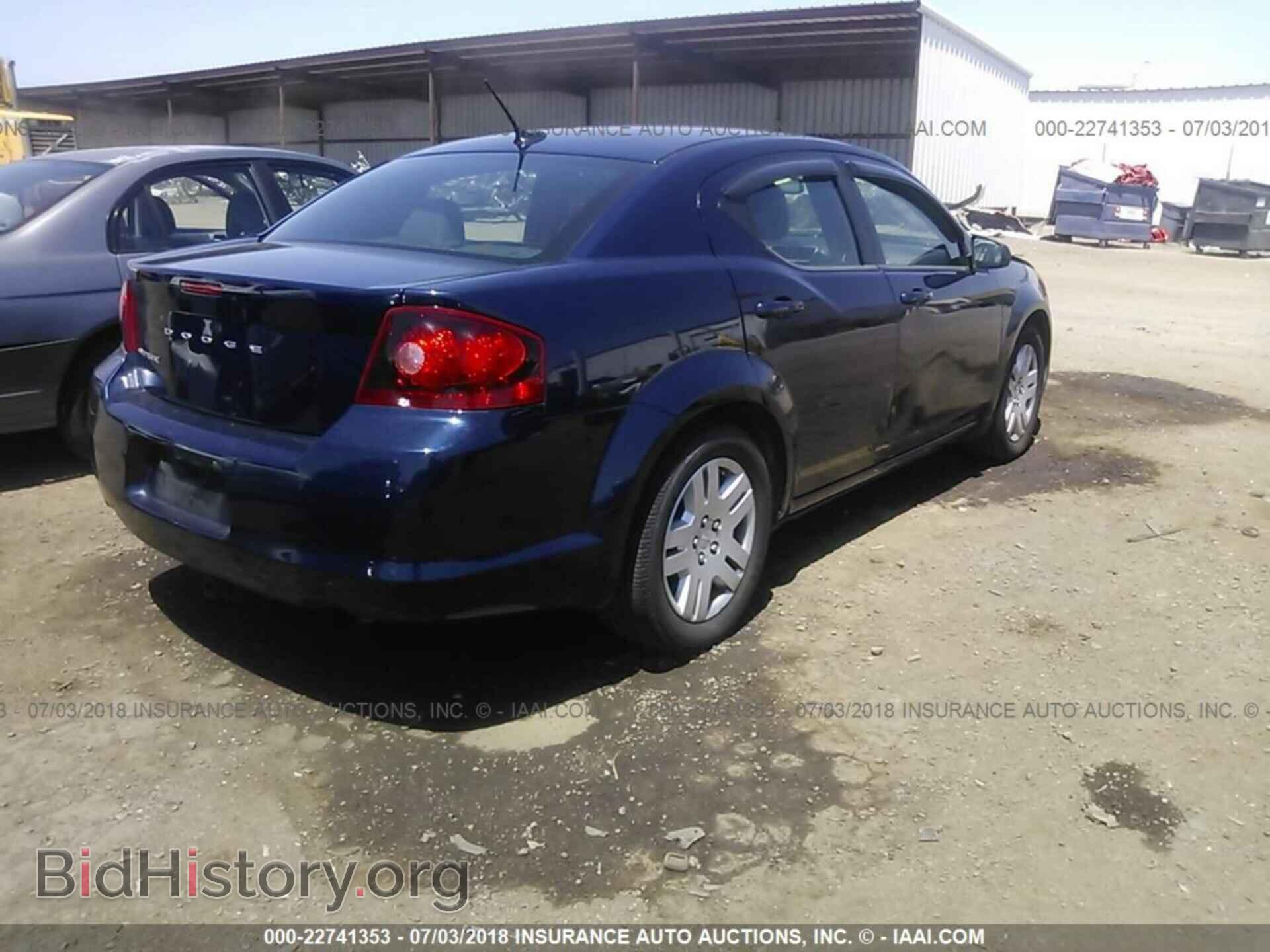 2013 Dodge Avenger - VIN: 1C3CDZAB2DN754469 - Фото 4