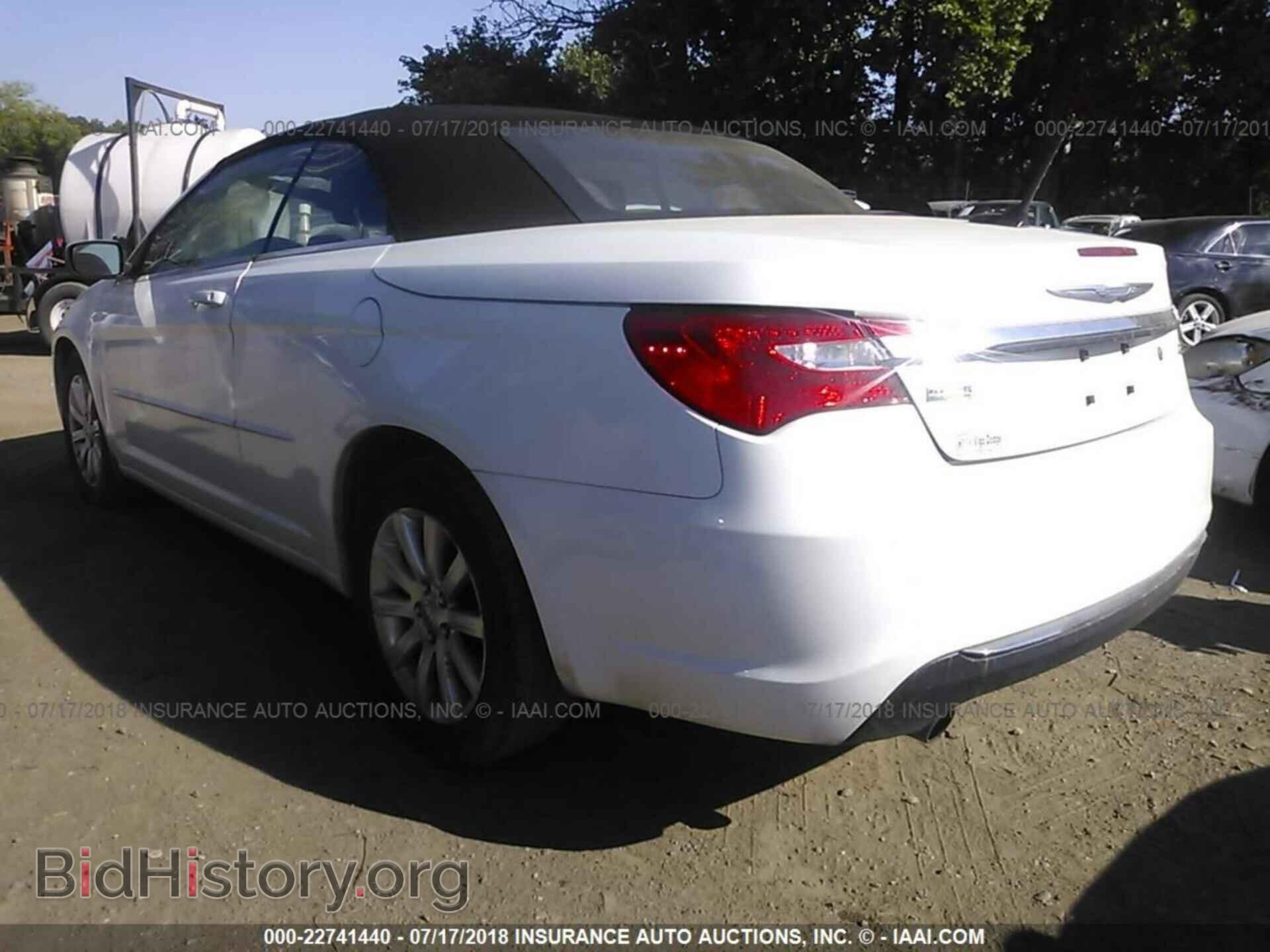 2012 Chrysler 200 - VIN: 1C3BCBEG5CN268247 - Фото 3