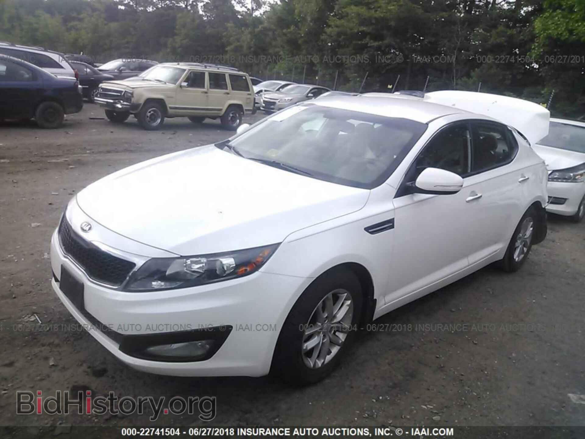 2013 Kia Optima - VIN: KNAGM4A72D5377540 - Photo 2