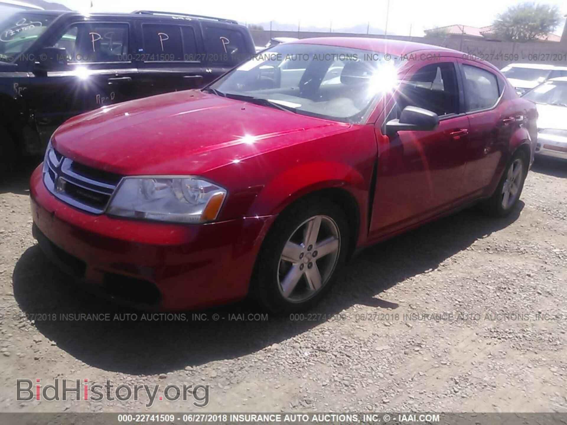 2013 Dodge Avenger - VIN: 1C3CDZAB0DN517494 - Photo 2