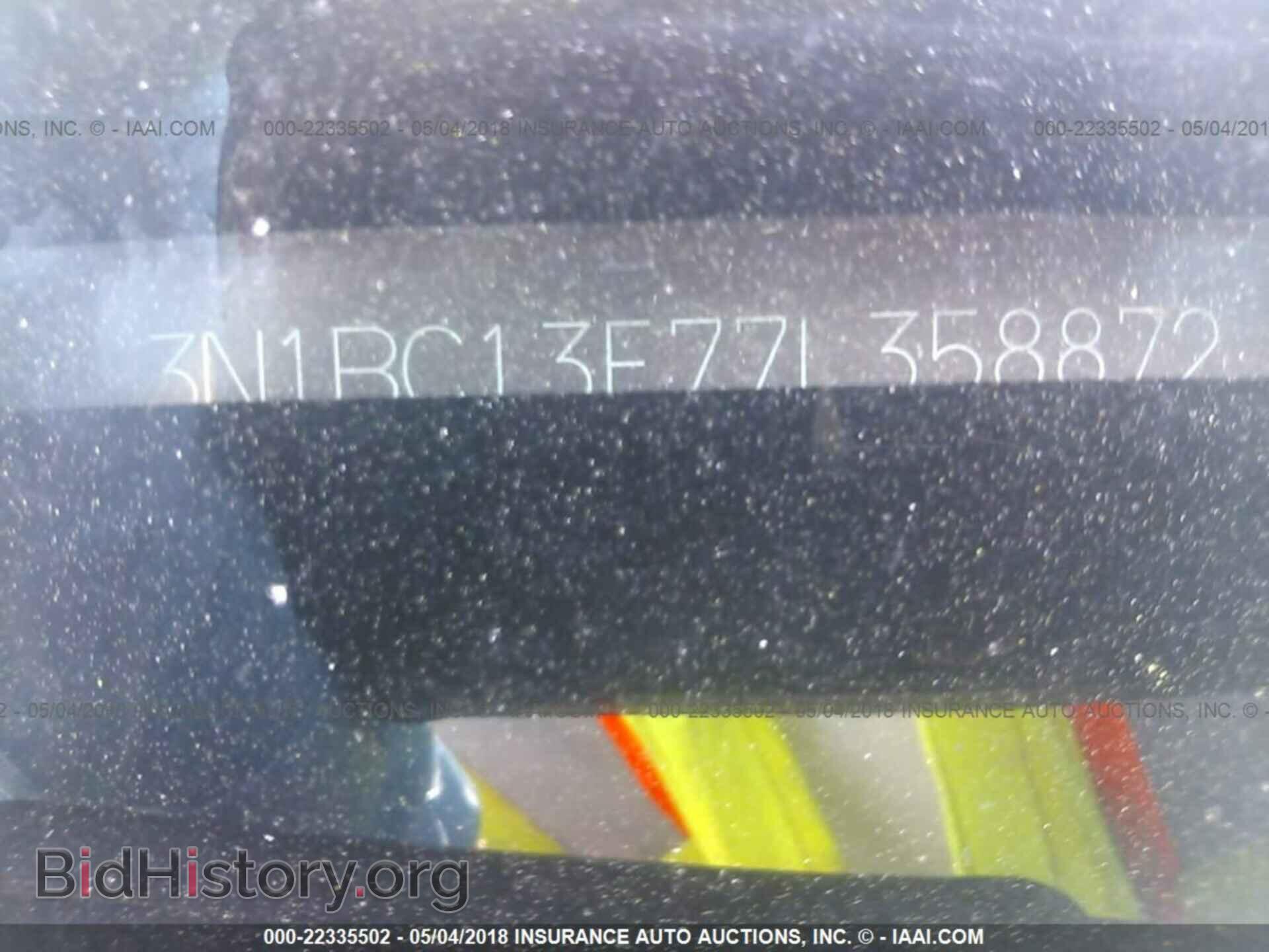 2007 NISSAN VERSA - VIN: 3N1BC13E77L358872 - Фото 9
