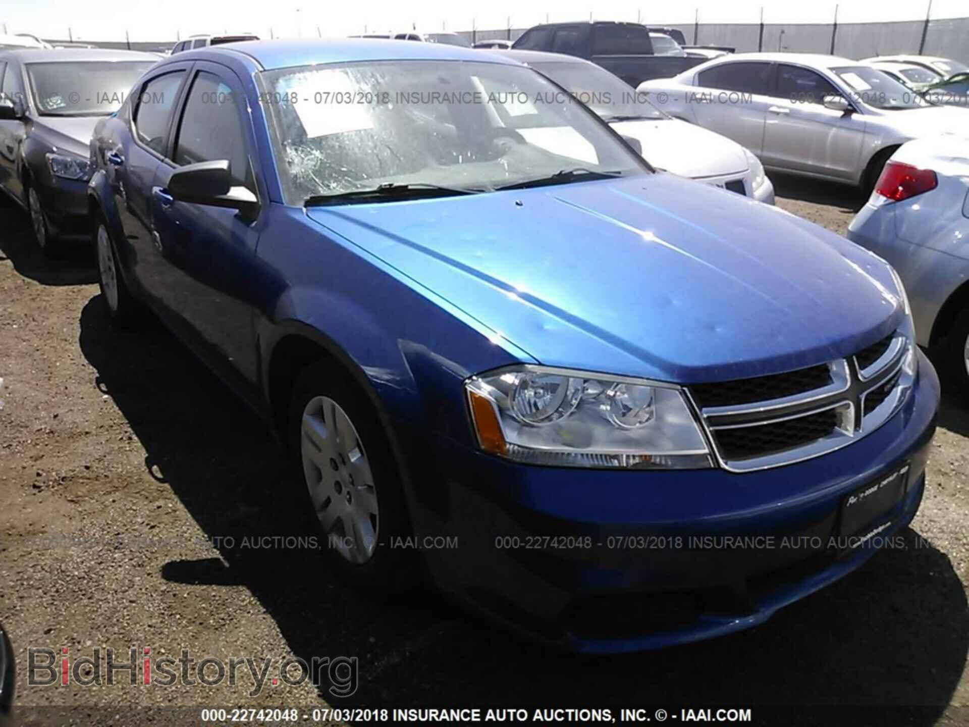 Photo 1C3CDZAB6CN281397 - Dodge Avenger 2012