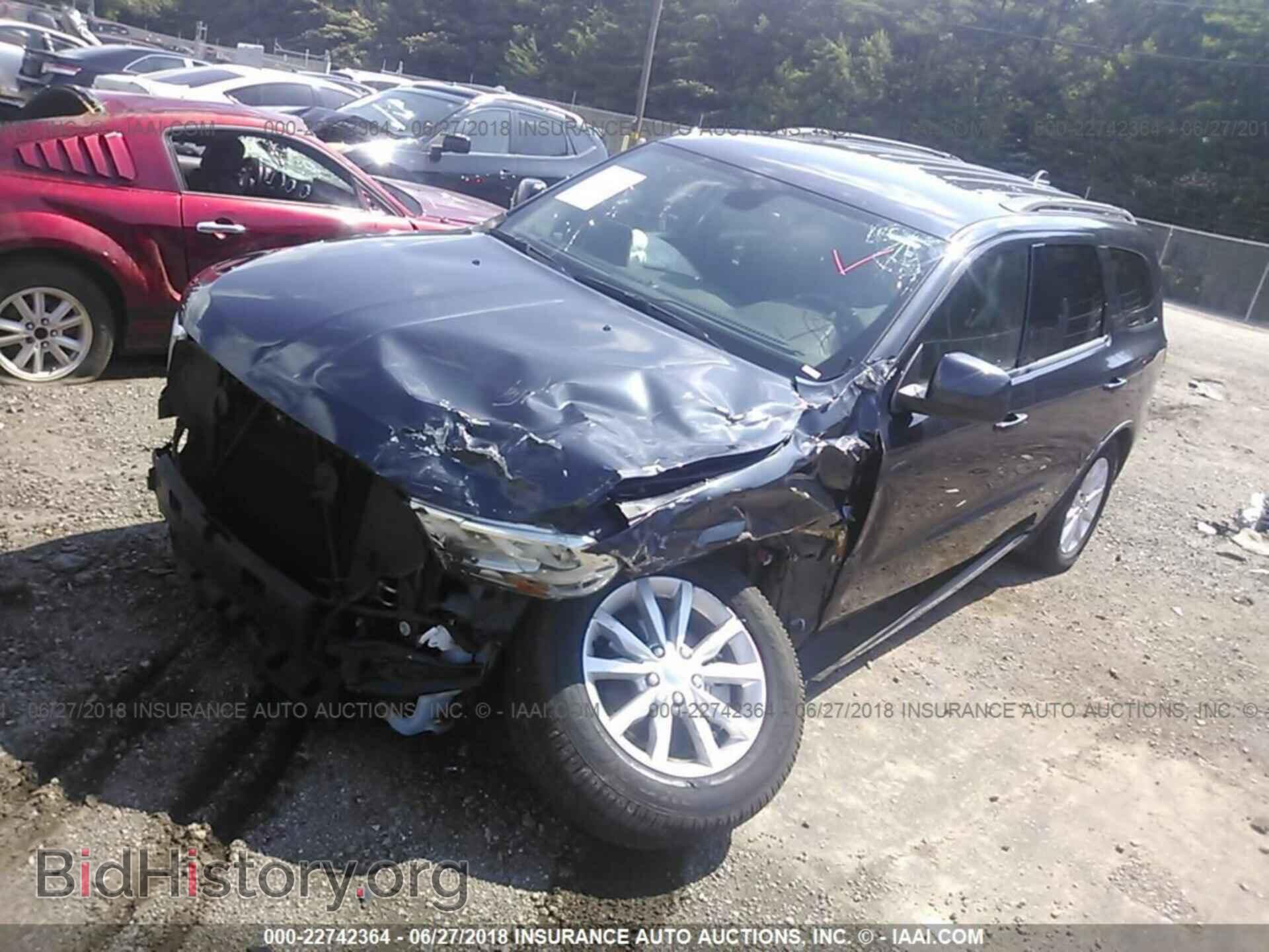 2014 Dodge Durango - VIN: 1C4RDHAG3EC972185 - Photo 2