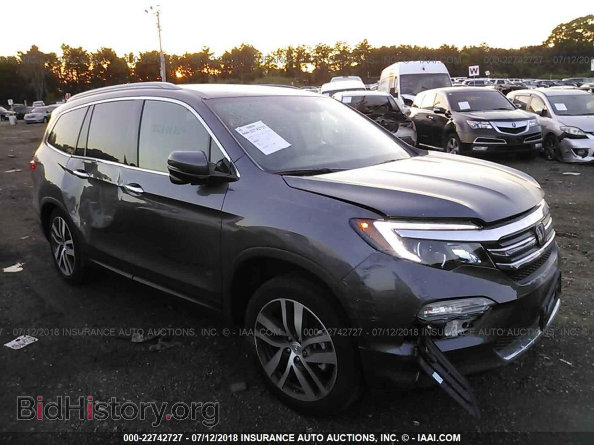 Фотография 5FNYF6H97JB005903 - Honda Pilot 2018