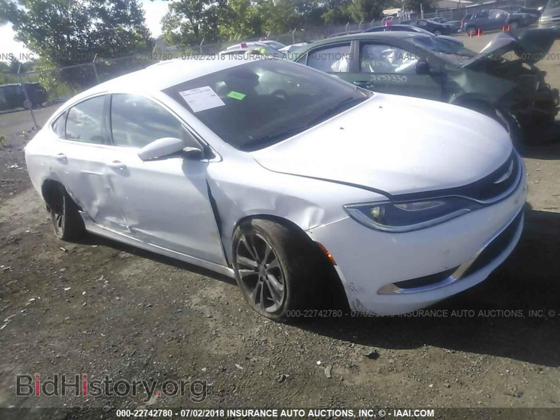 Фотография 1C3CCCAB5FN526260 - Chrysler 200 2015