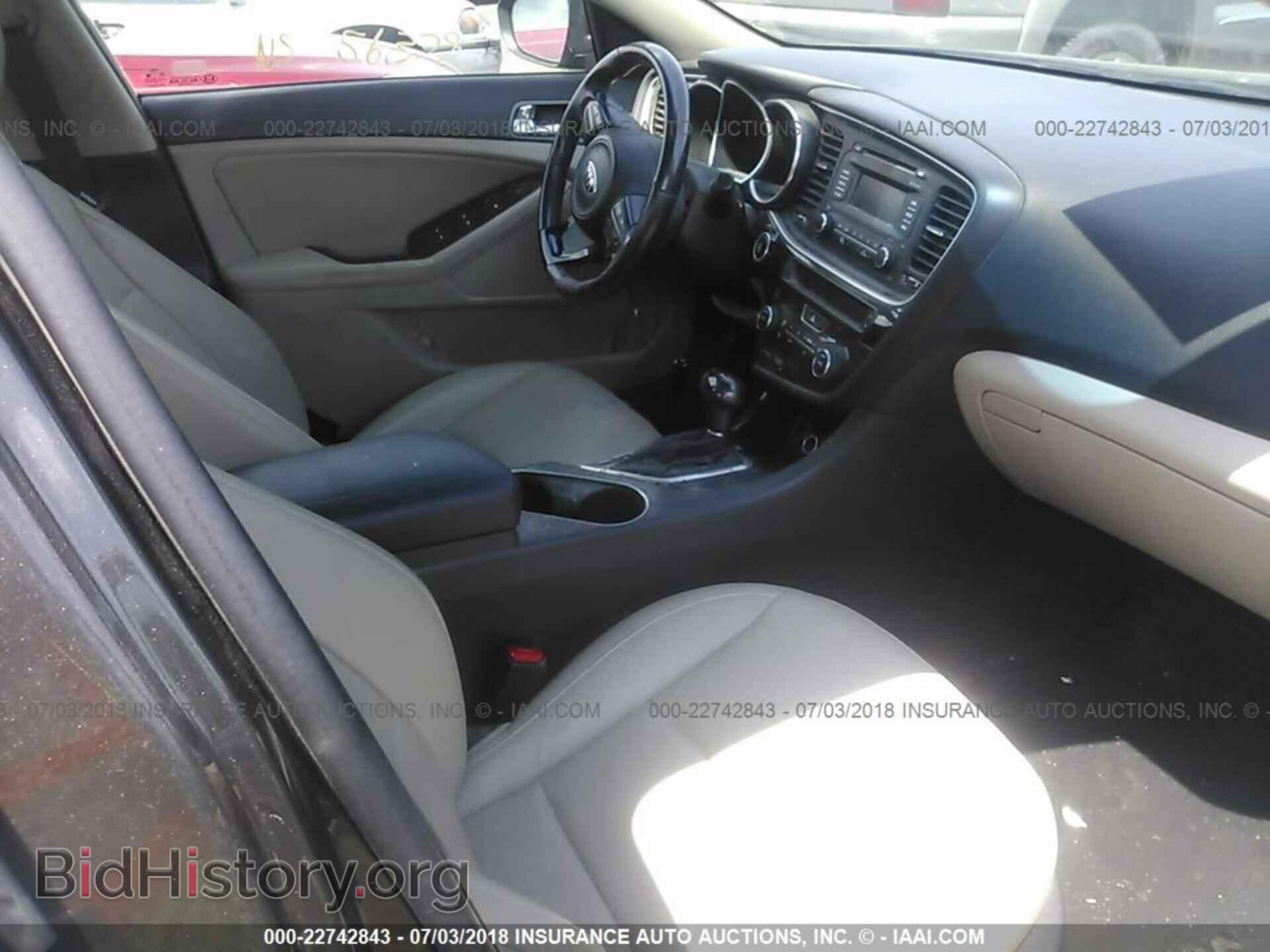 2014 KIA OPTIMA - VIN: 5XXGN4A73EG303203 - Фото 5