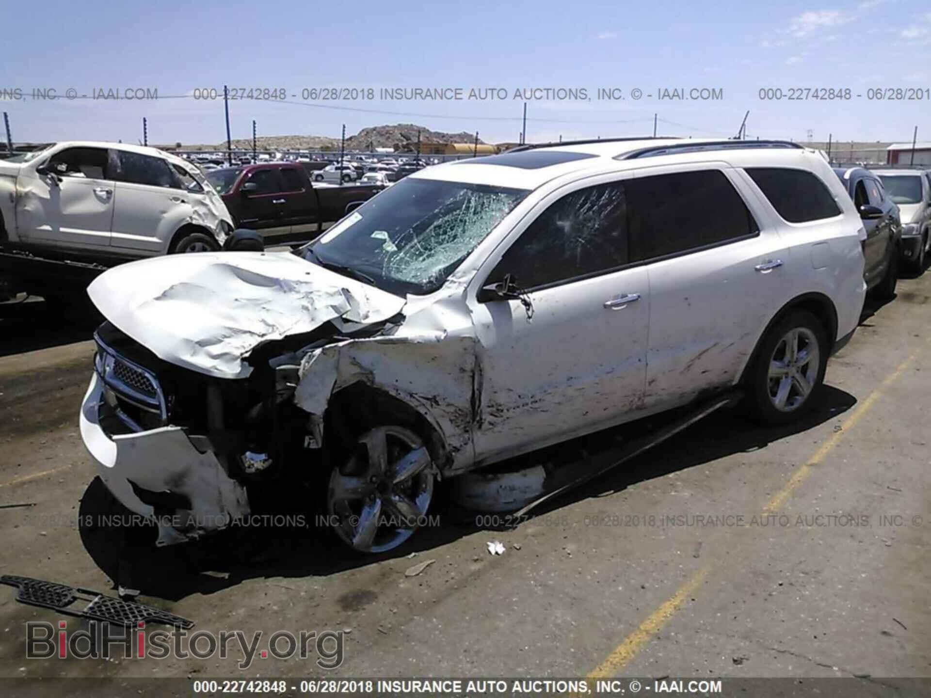 2012 Dodge Durango - VIN: 1C4RDJEG8CC100731 - Фото 2