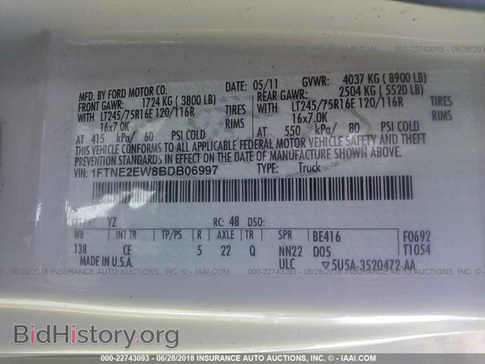 2011 Ford Econoline - VIN: 1FTNE2EW8BDB06997 - Photo 9