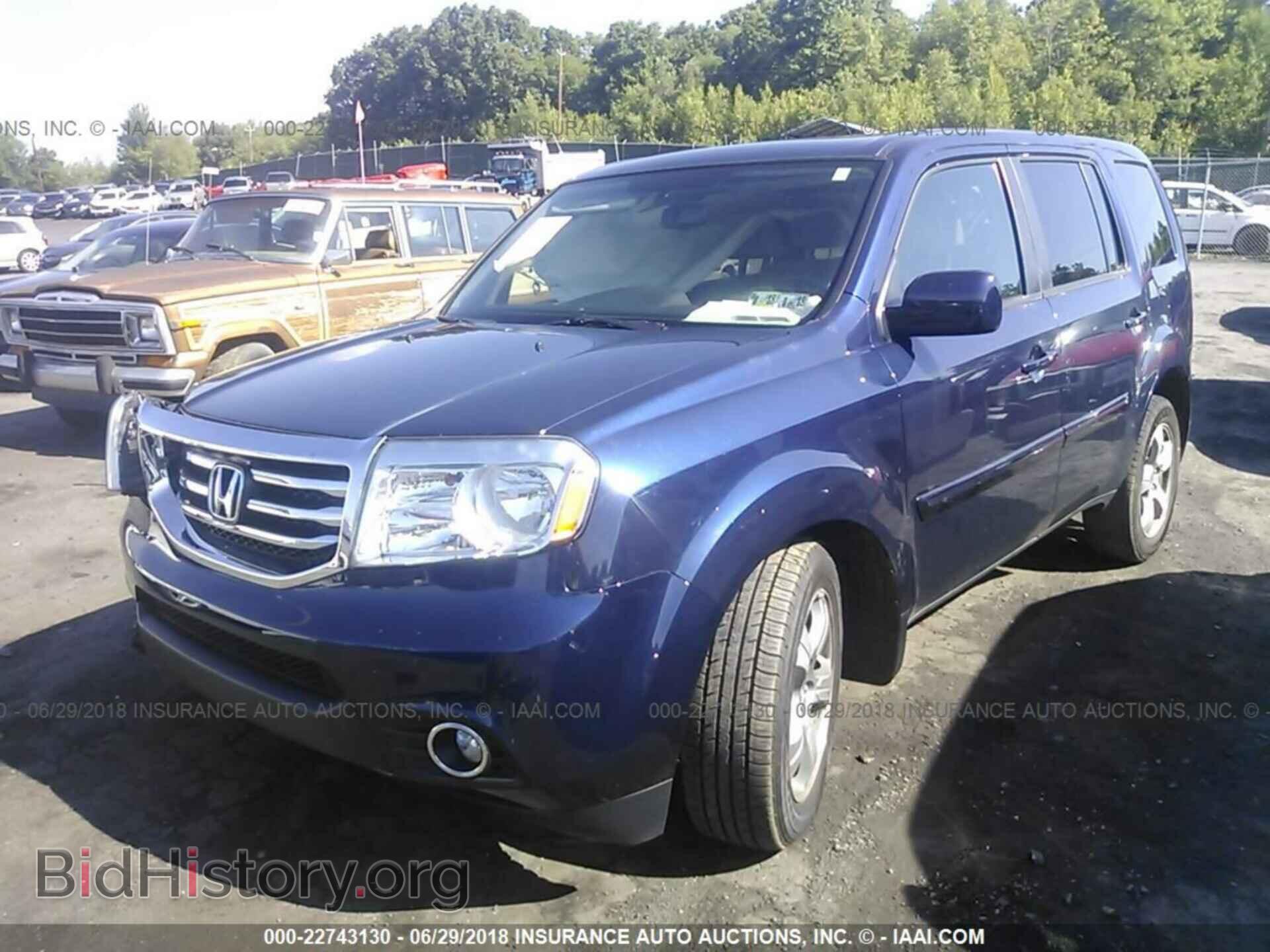 2013 Honda Pilot - VIN: 5FNYF4H56DB065175 - Фото 2