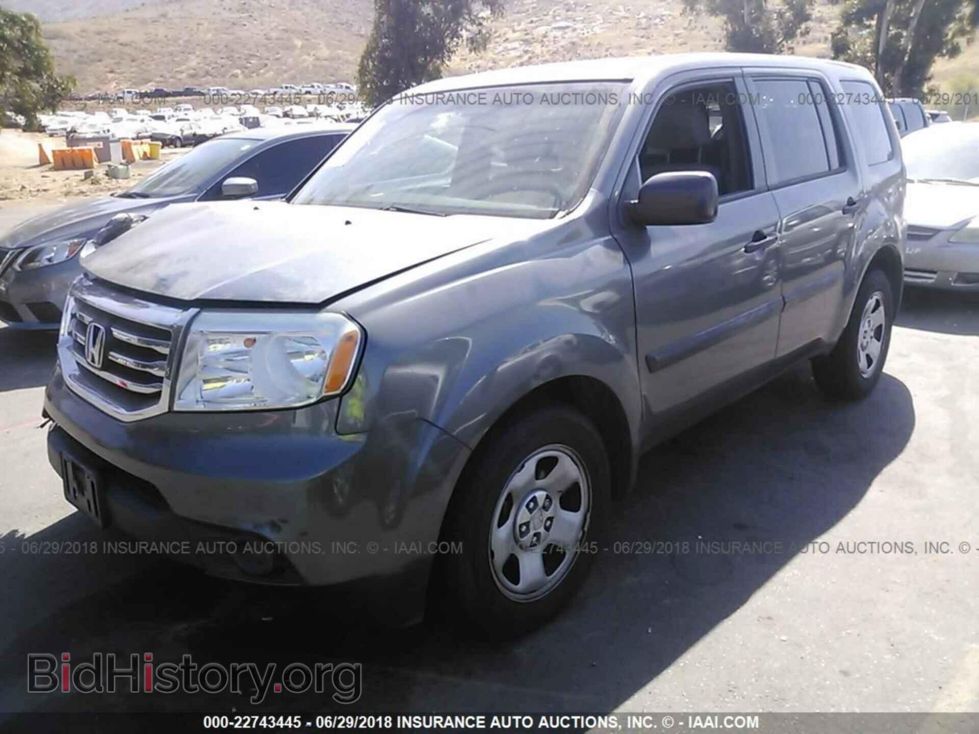 2012 Honda Pilot - VIN: 5FNYF3H25CB005371 - Фото 2