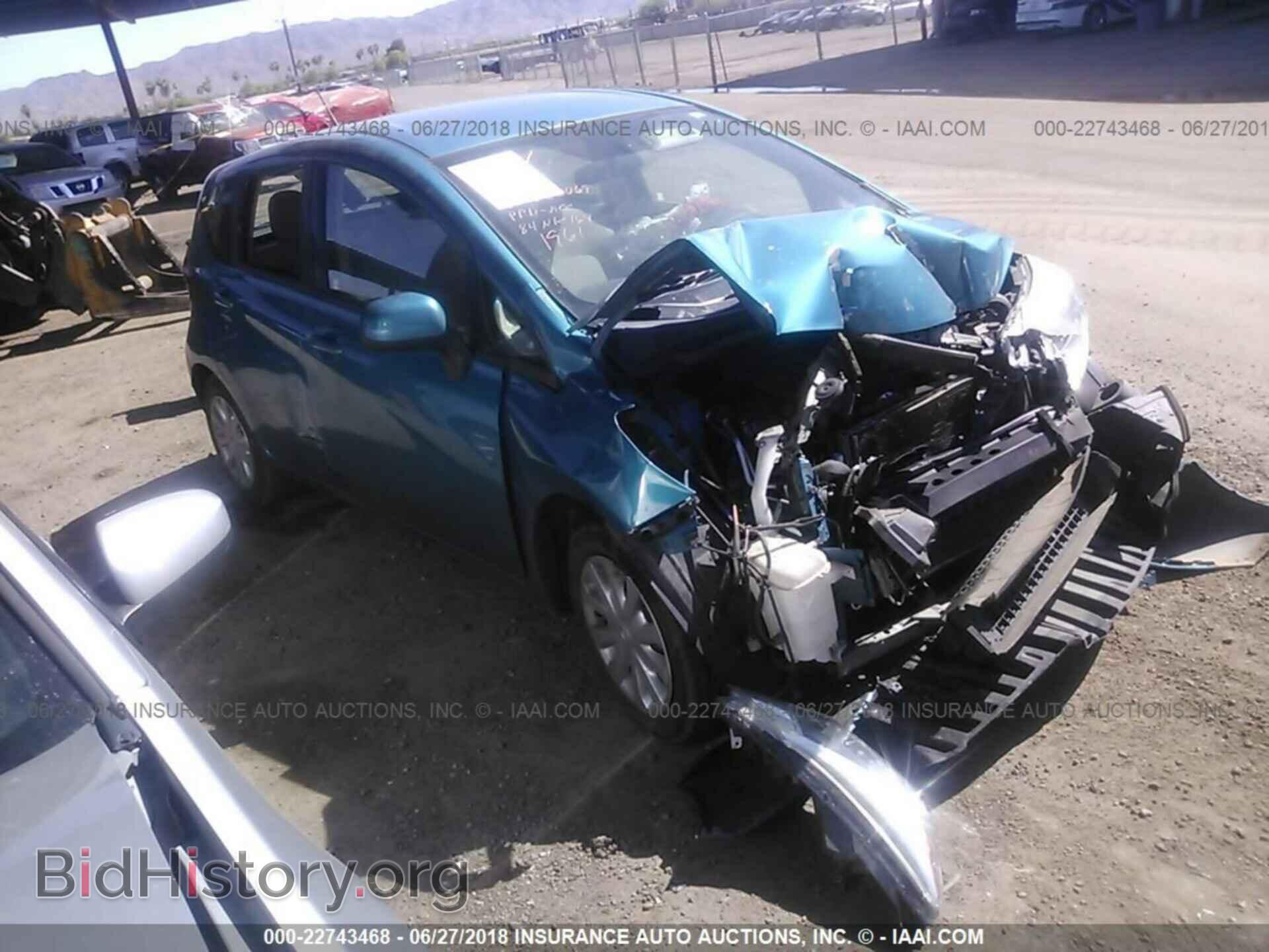 Фотография 3N1CE2CP1EL371961 - Nissan Versa note 2014