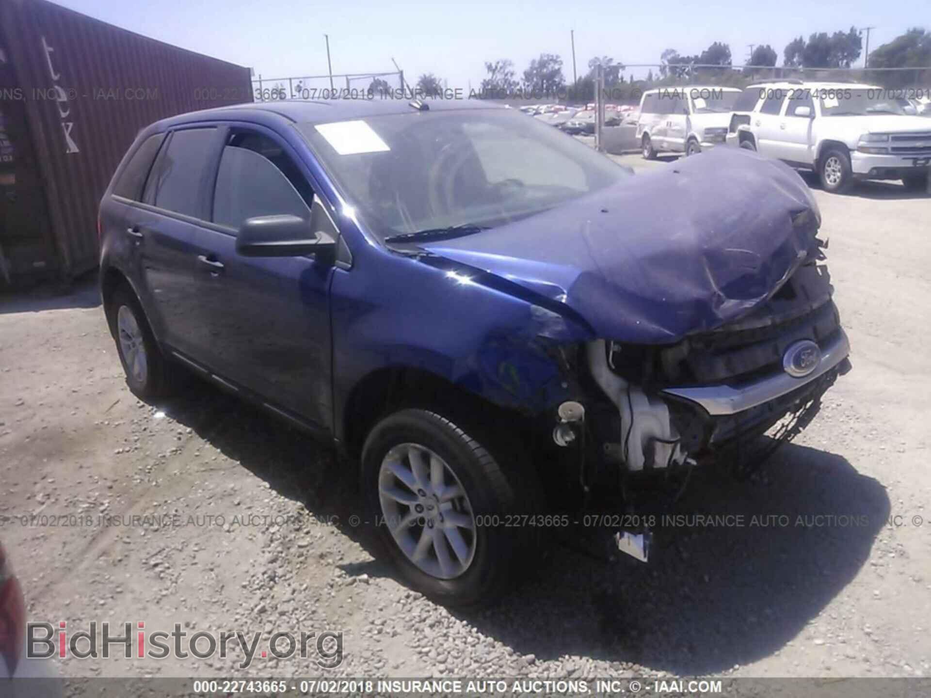 Фотография 2FMDK3GC7EBA41496 - Ford Edge 2014
