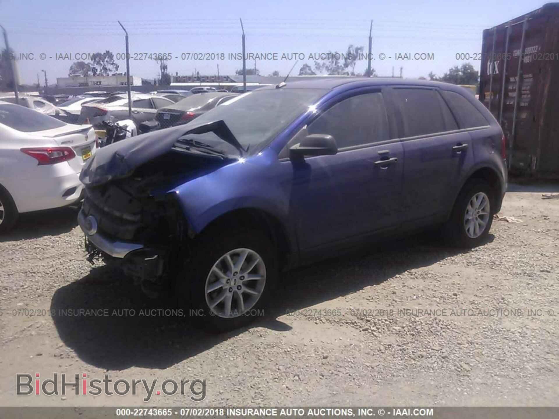 2014 Ford Edge - VIN: 2FMDK3GC7EBA41496 - Фото 2
