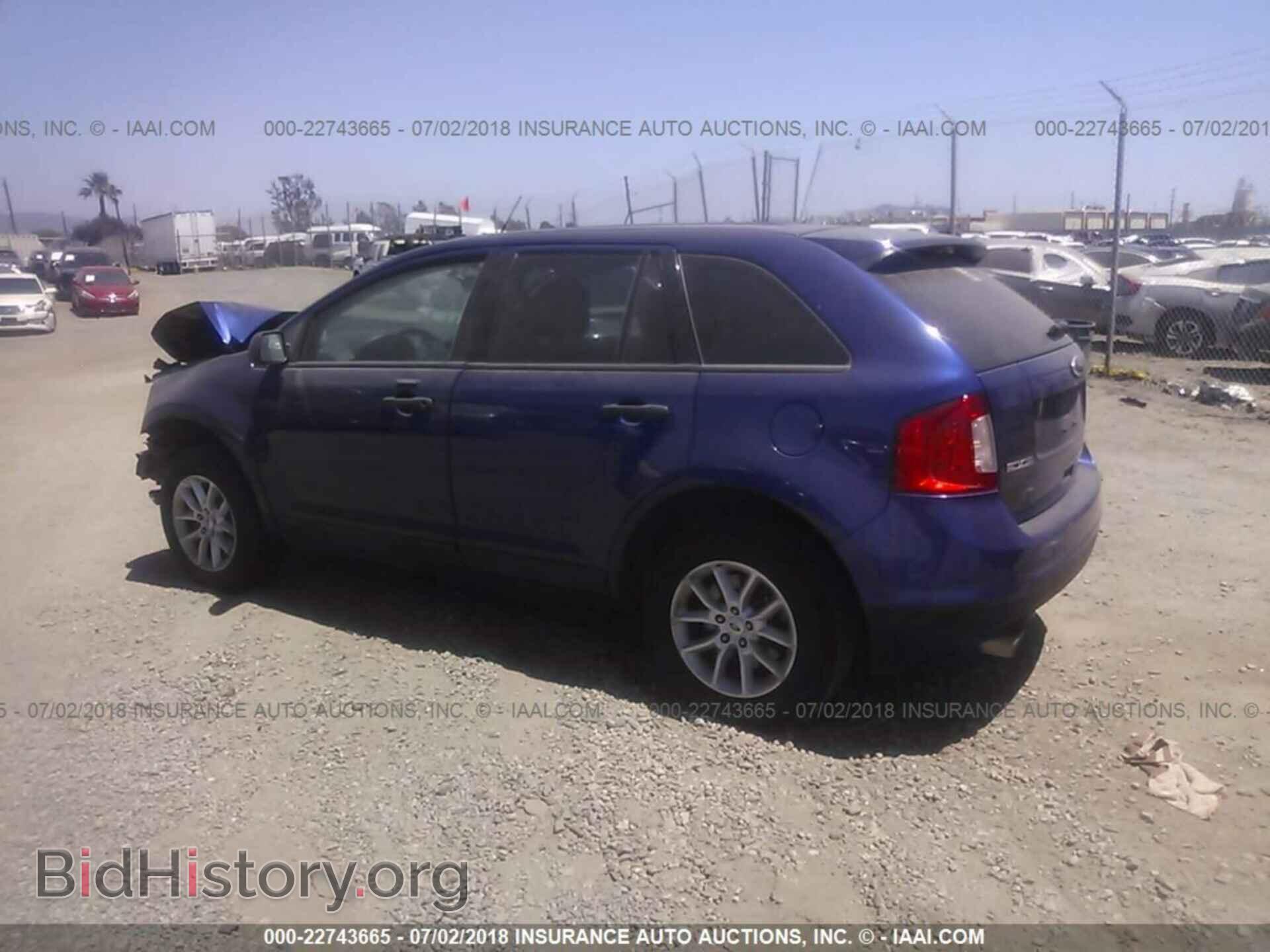 2014 Ford Edge - VIN: 2FMDK3GC7EBA41496 - Фото 3