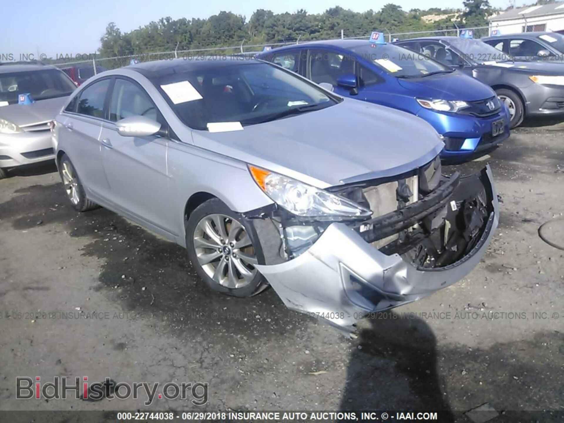 Photo 5NPEC4AB2CH447747 - Hyundai Sonata 2012