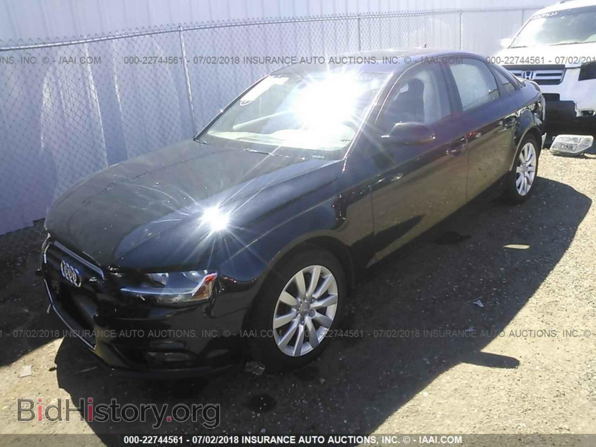 2014 Audi A4 - VIN: WAUBFAFL3EA110358 - Photo 2