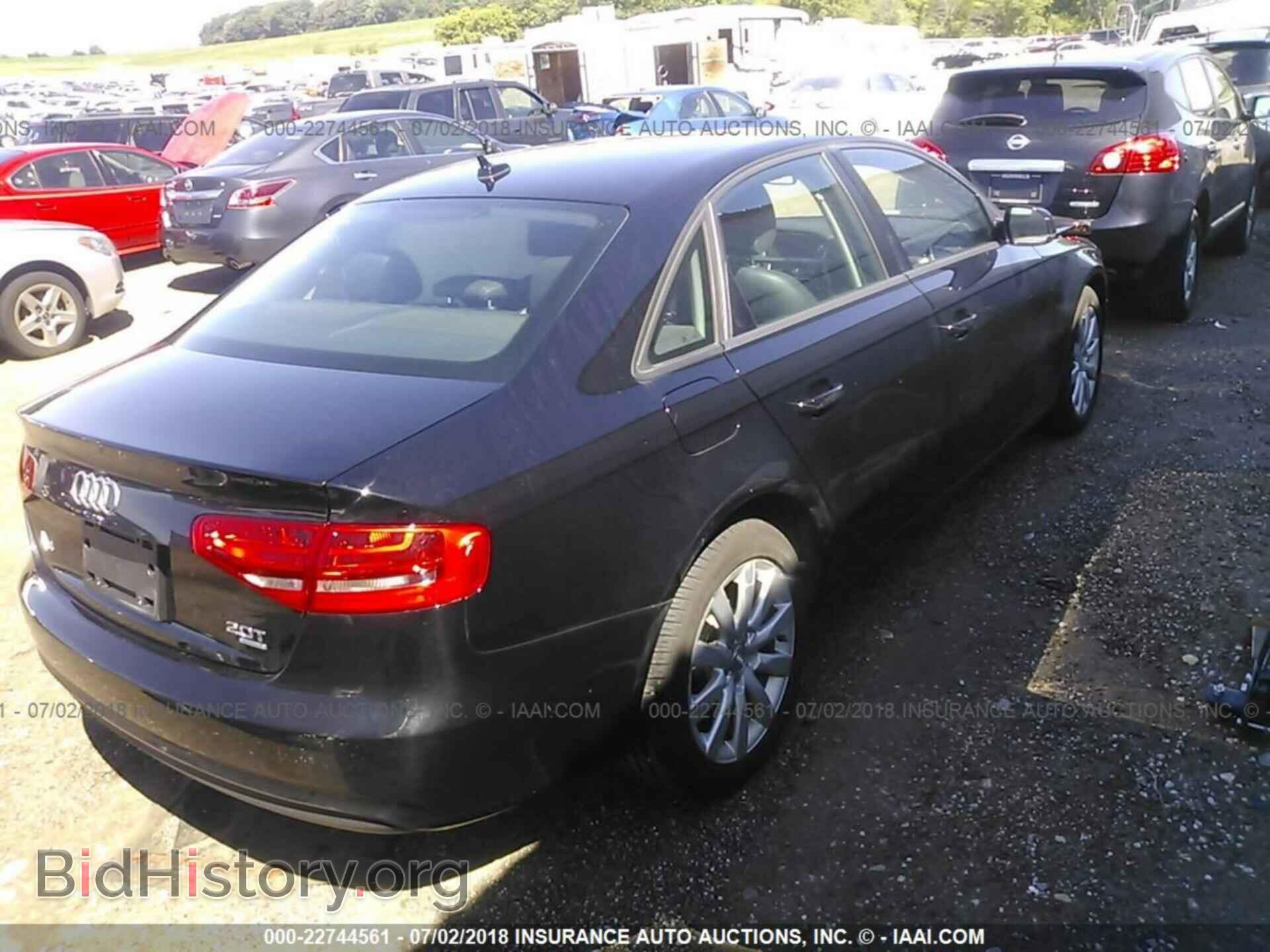 2014 Audi A4 - VIN: WAUBFAFL3EA110358 - Photo 4