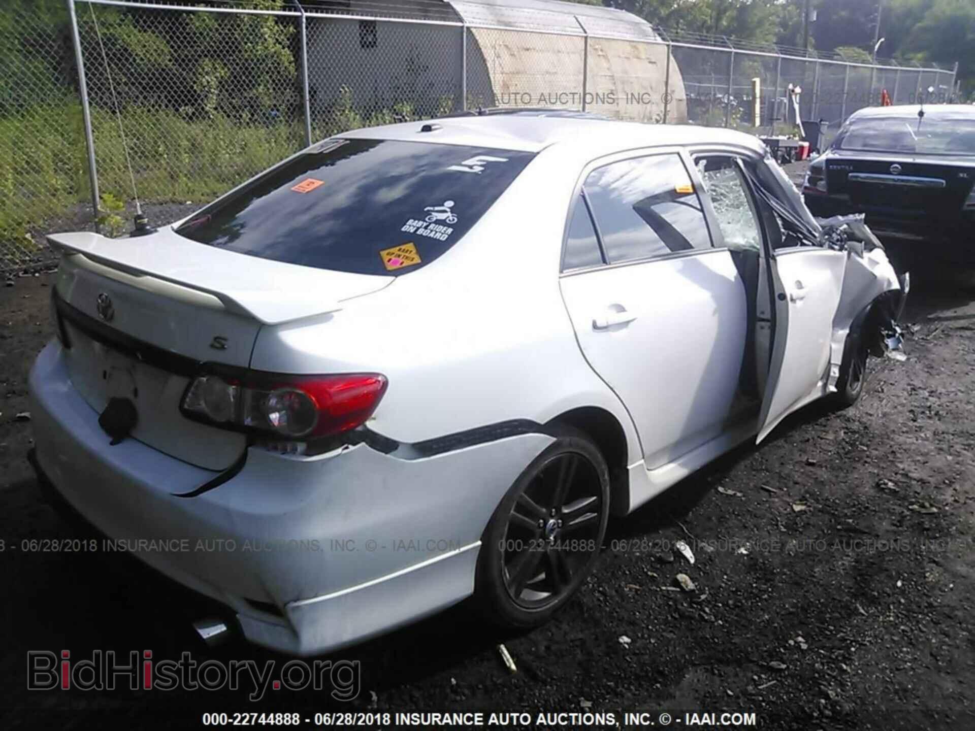 2013 Toyota Corolla - VIN: 2T1BU4EE4DC971622 - Фото 4
