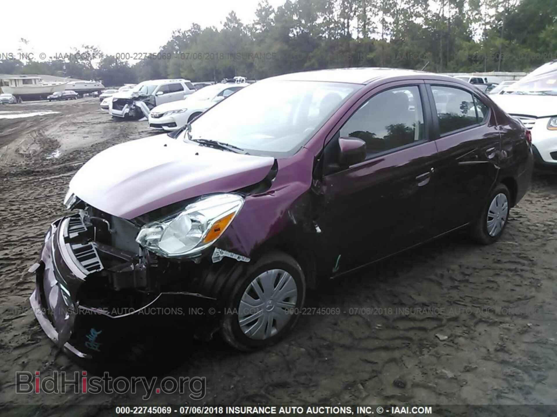 2017 Mitsubishi Mirage - VIN: ML32F3FJ0HHF11560 - Фото 2