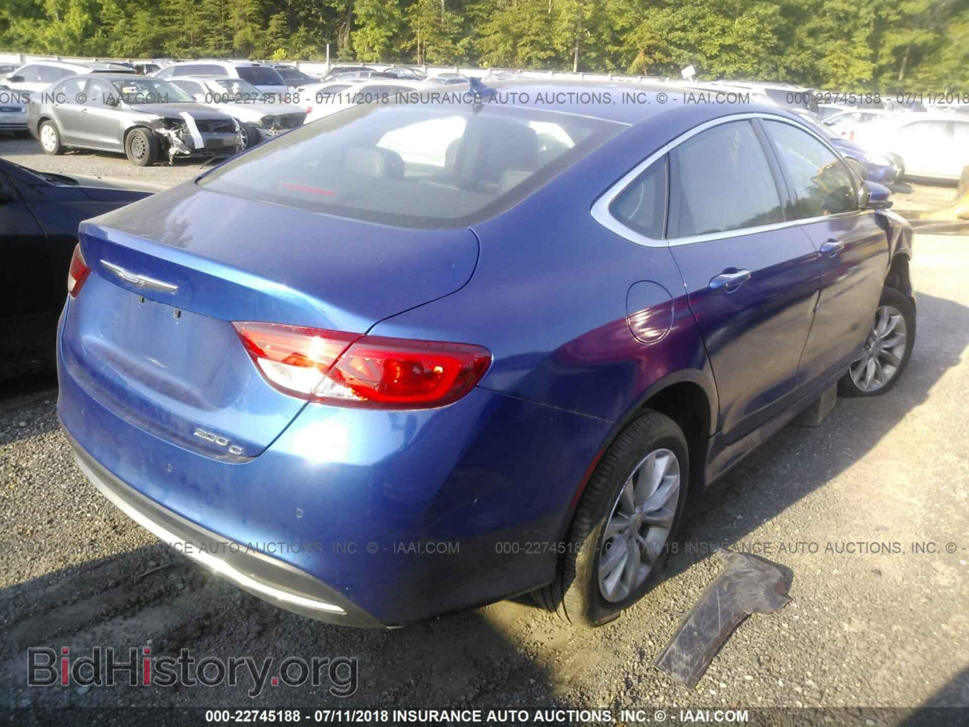 2015 Chrysler 200 - VIN: 1C3CCCCB8FN586384 - Photo 4